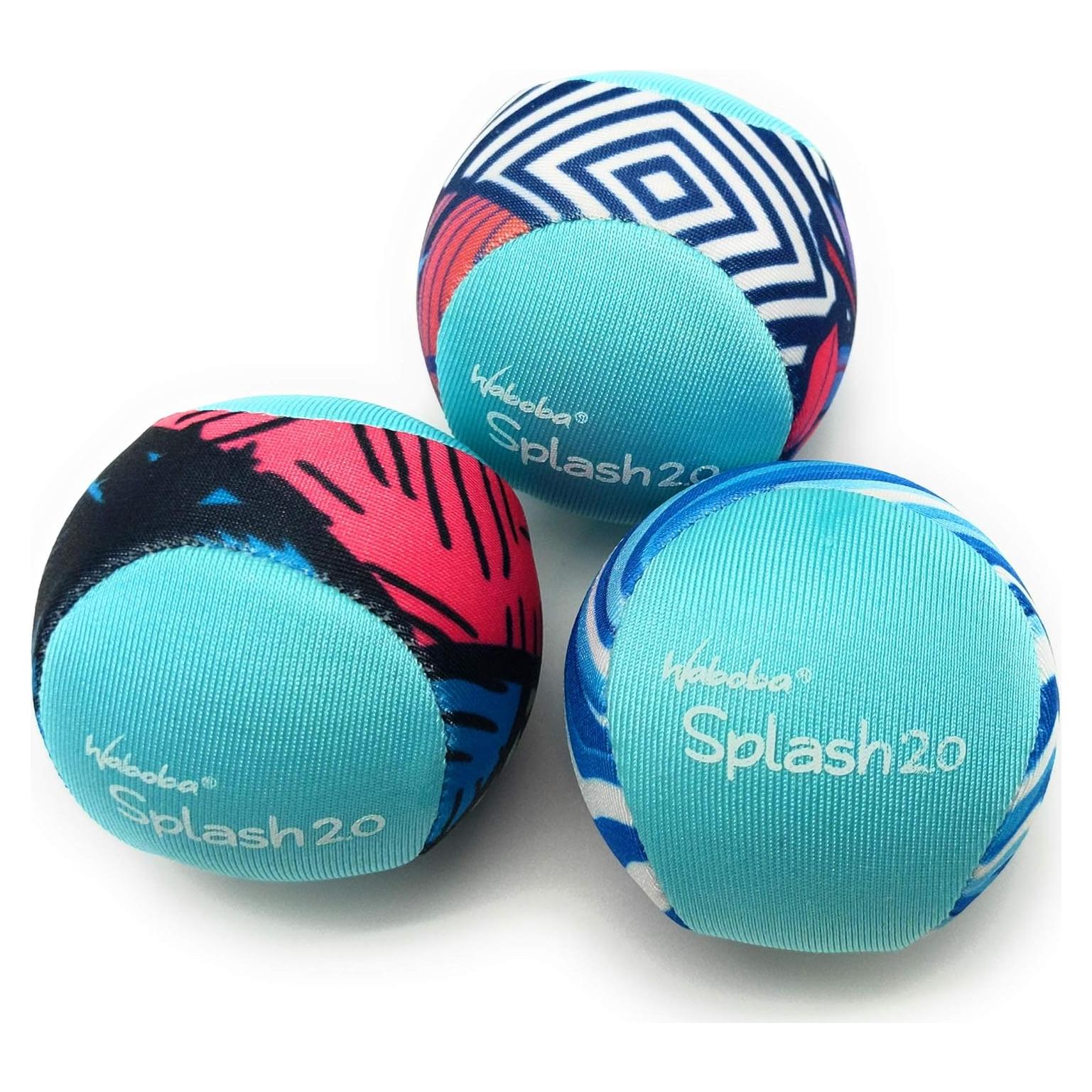 Pelotas Waboba Splash 2.0 - Rebote en Agua - Paquete de Tres