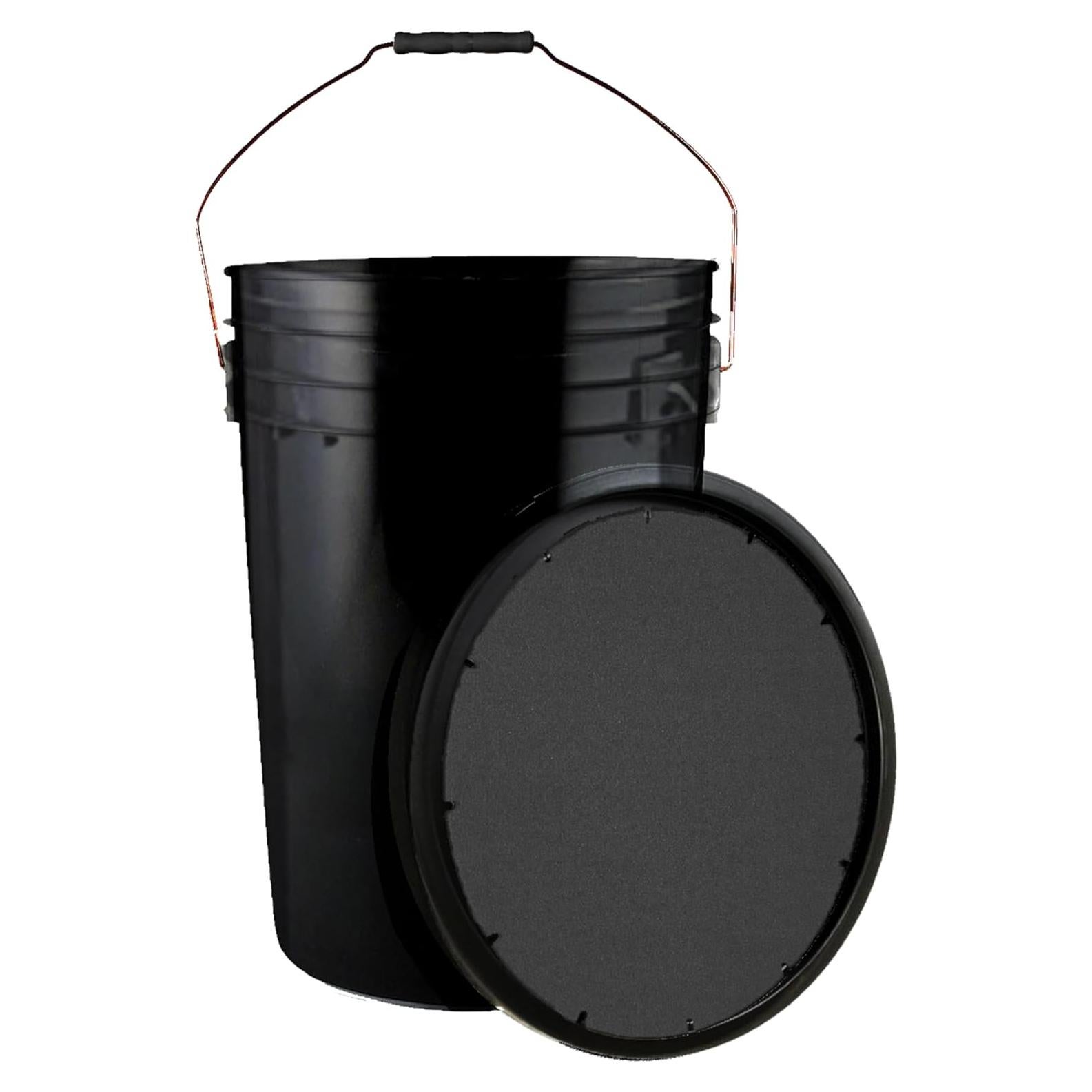 Cubeta de Pelotas 6 Galones Champion Sports con Tapa Acolchada