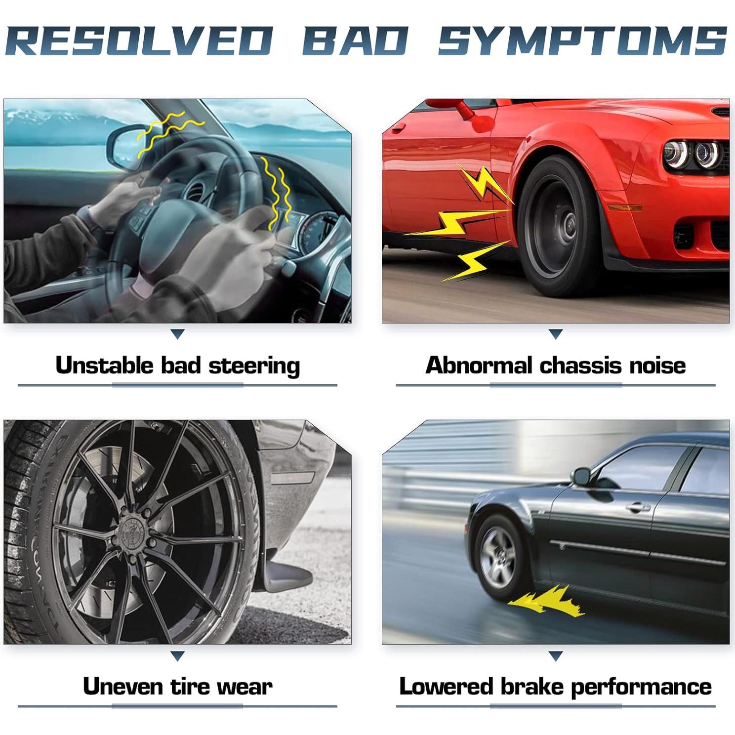 Kit de Suspensión 6 Piezas Autsurles Brazo Control Inferior