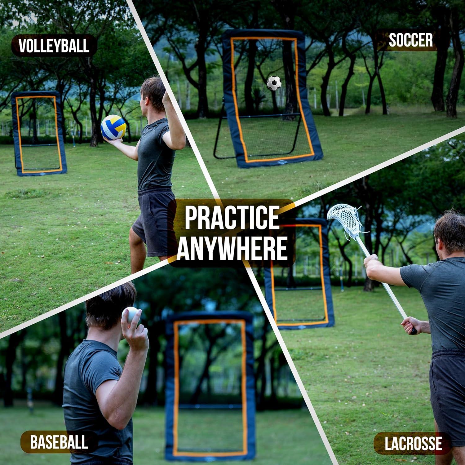 Rebotador de Lacrosse ArxEdge 4x7 pies Multideportivo