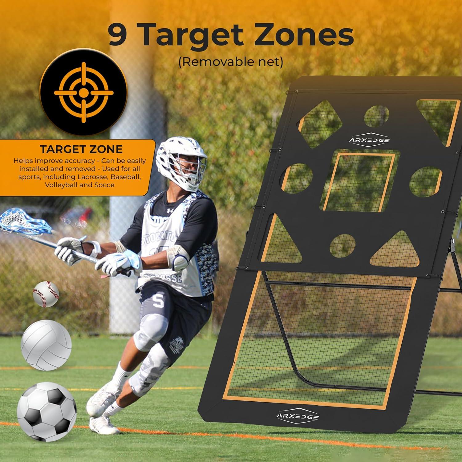 Rebotador de Lacrosse ArxEdge 4x7 pies Multideportivo