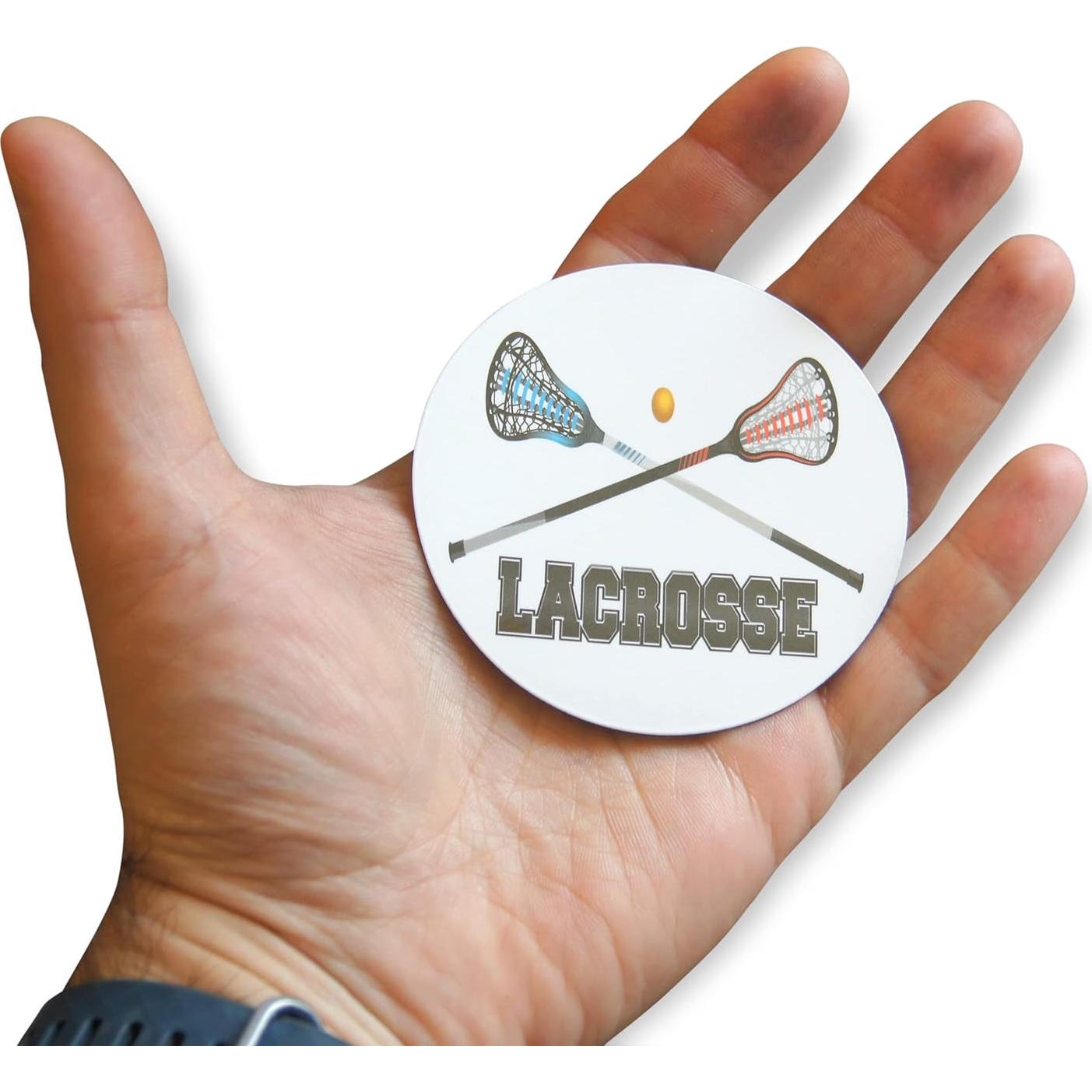 Imanes de Refrigerador Novel Merk Lacrosse 10 Piezas 7.62 cm