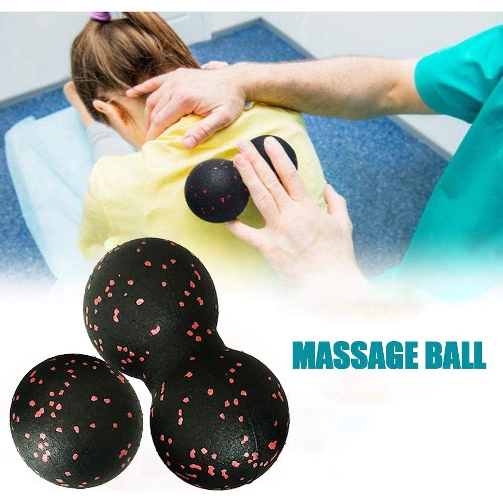 Bola de Masaje Bticx Set de 2 - Cacahuate y Individual 8 cm