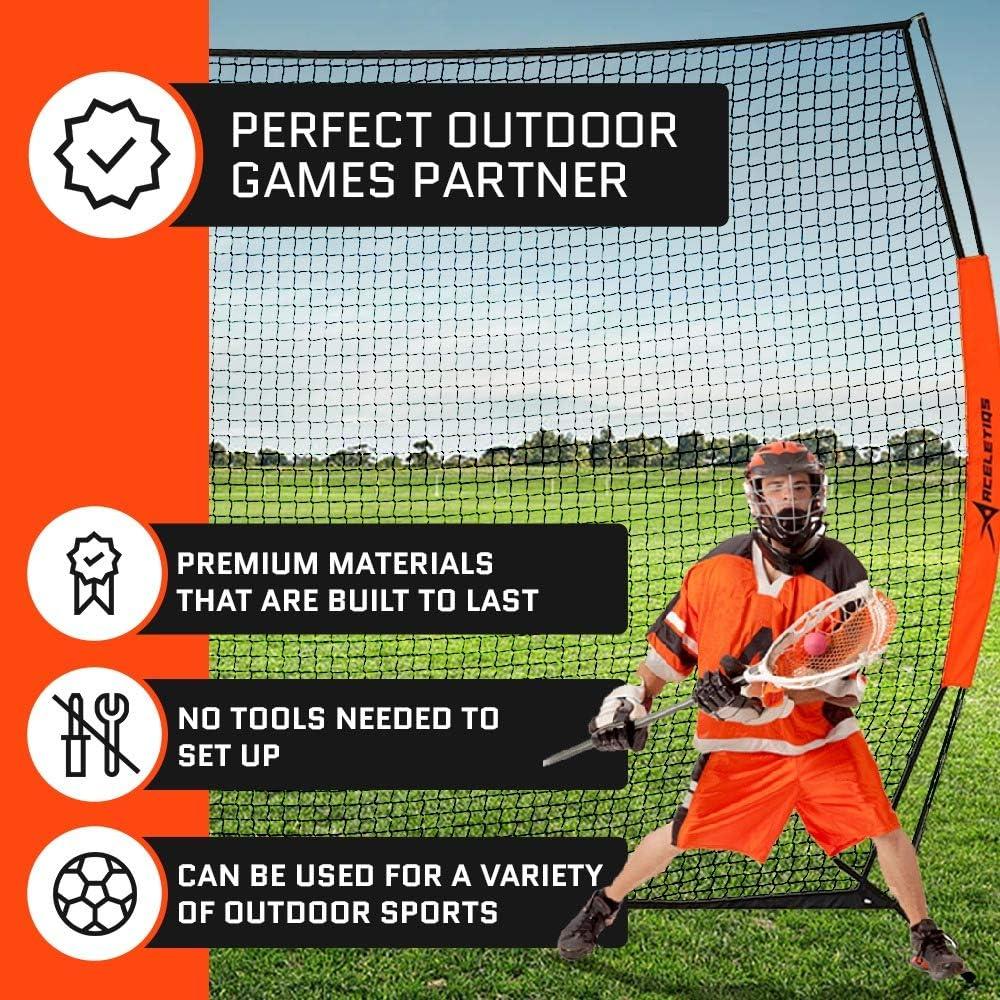 Red de Lacrosse Backstop ACELETIQS Rampart XL 6.1x3.0m