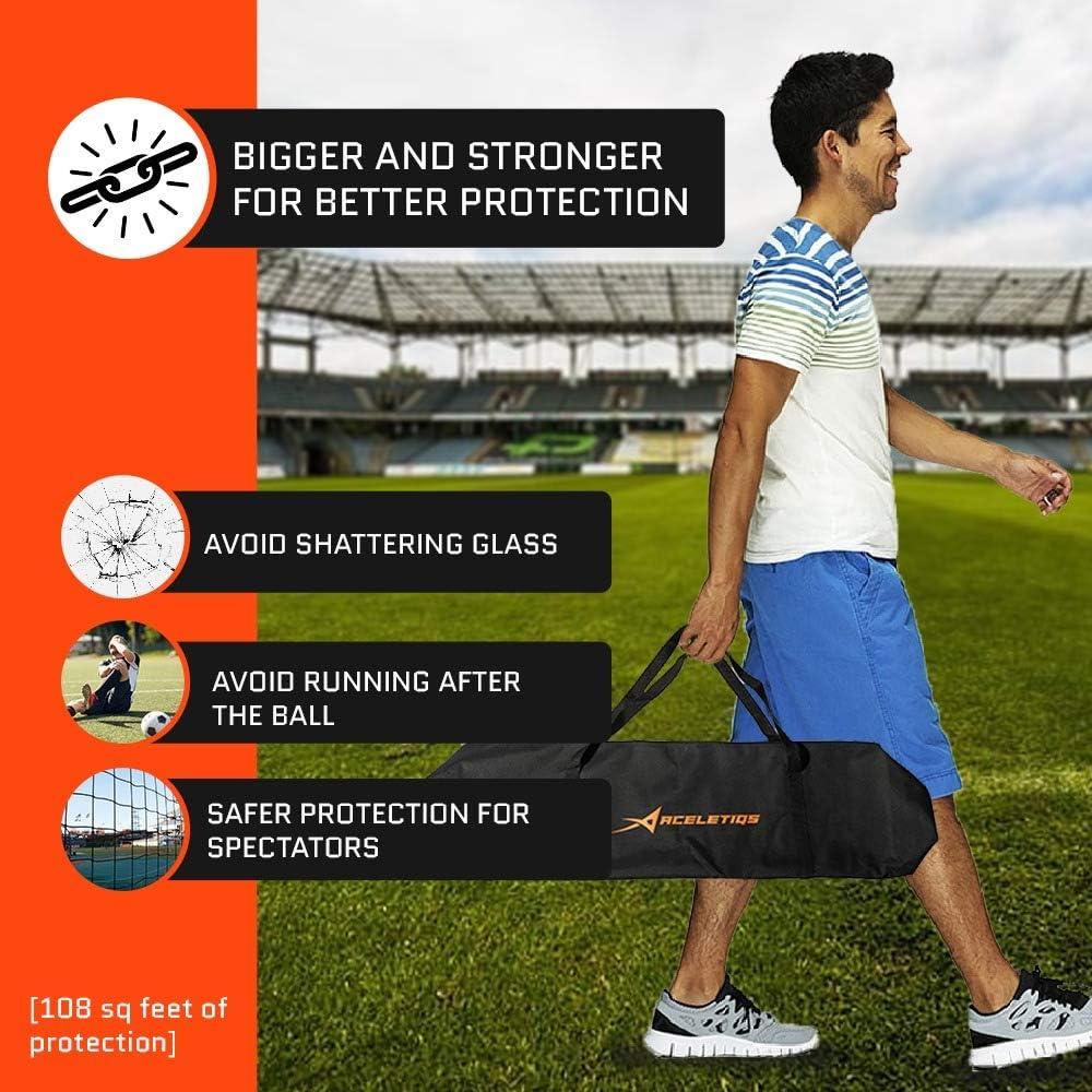 Red de Lacrosse Backstop ACELETIQS Rampart XL 6.1x3.0m