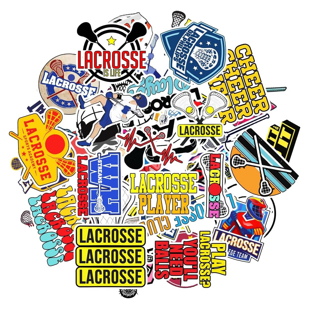 Pegatinas de Vinilo Lacrosse BETANAS - 50 PCS Impermeables