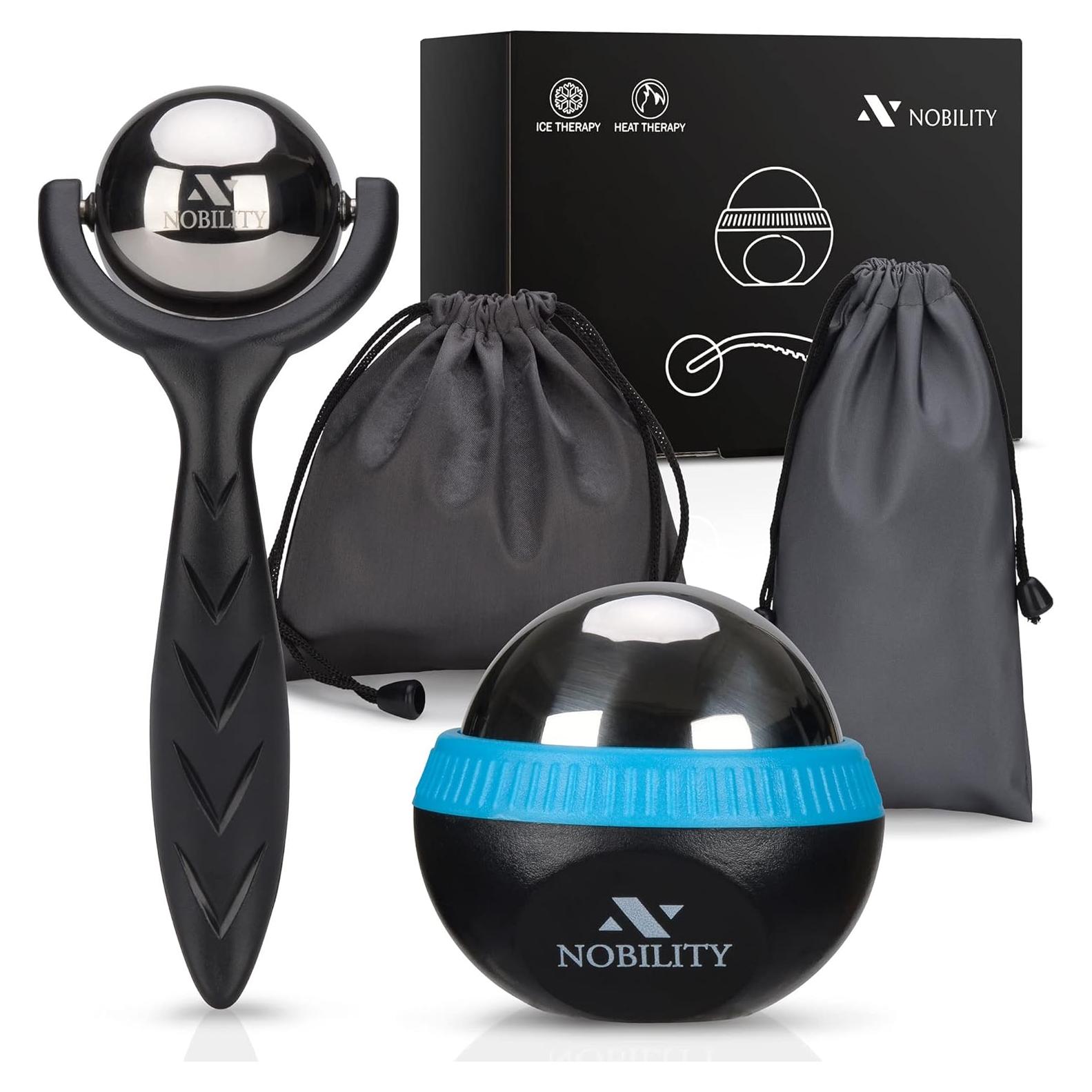 Rodillo de Masaje Nobility - Frío y Calor, Alivio Muscular