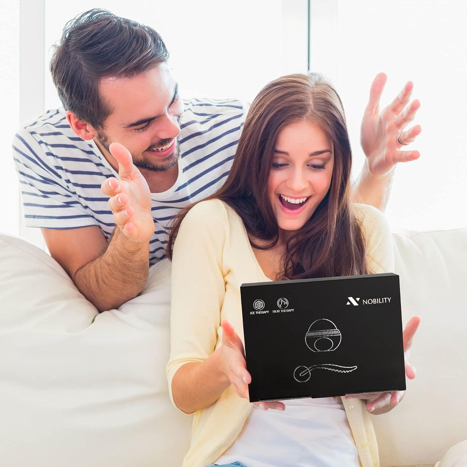 Rodillo de Masaje Nobility - Frío y Calor, Alivio Muscular