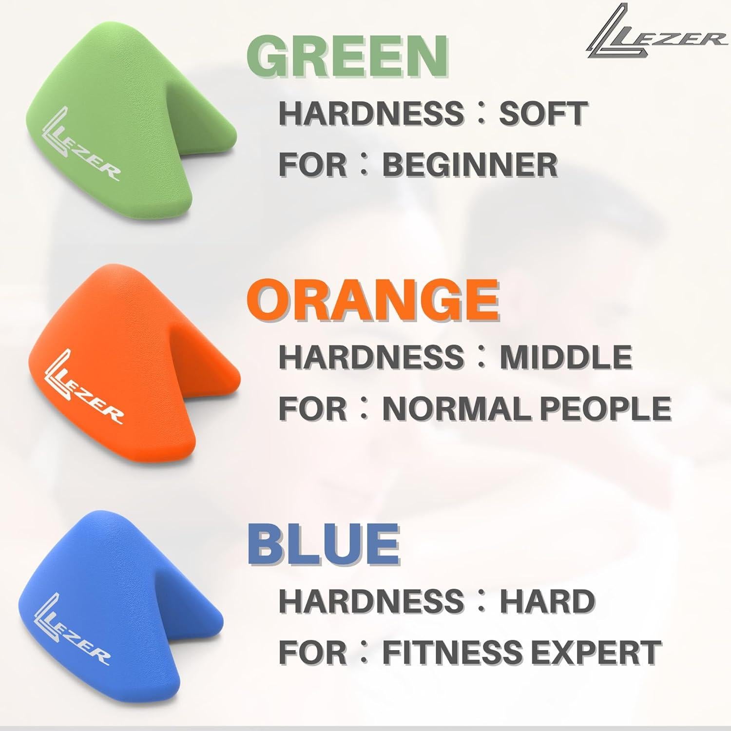 Set de Masaje LEZER: Trigger Naranja y Bola Negra - Alivio Muscular