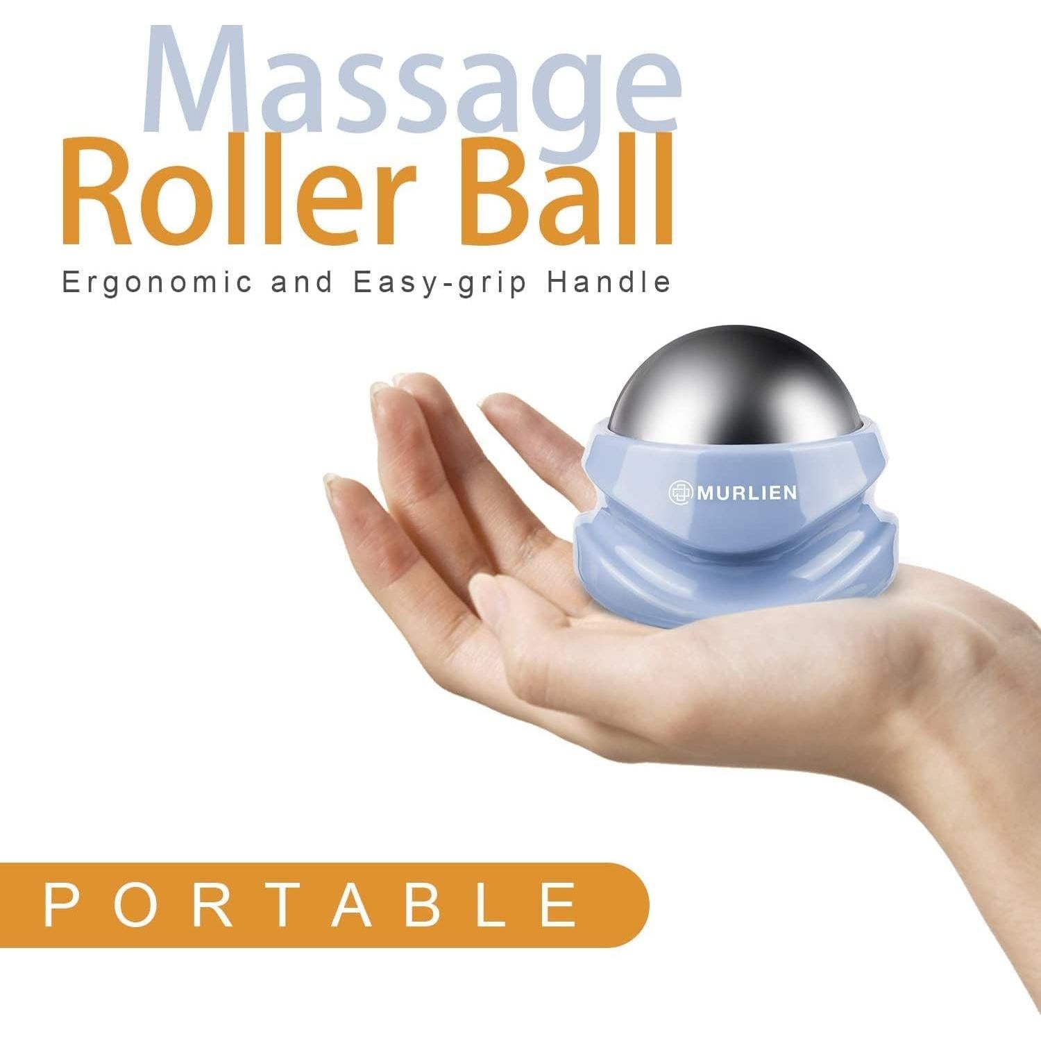 Rodillo de Masaje Terapia Fría MURLIEN 6.5cm Alivio Muscular