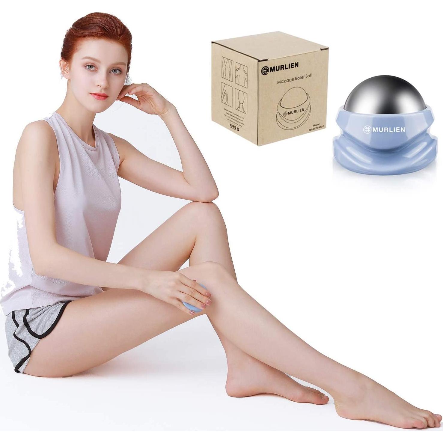 Rodillo de Masaje Terapia Fría MURLIEN 6.5cm Alivio Muscular