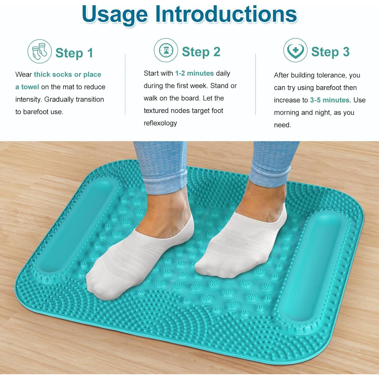 Alfombrilla de Masaje de Acupresión Atsuwell 51x43 cm