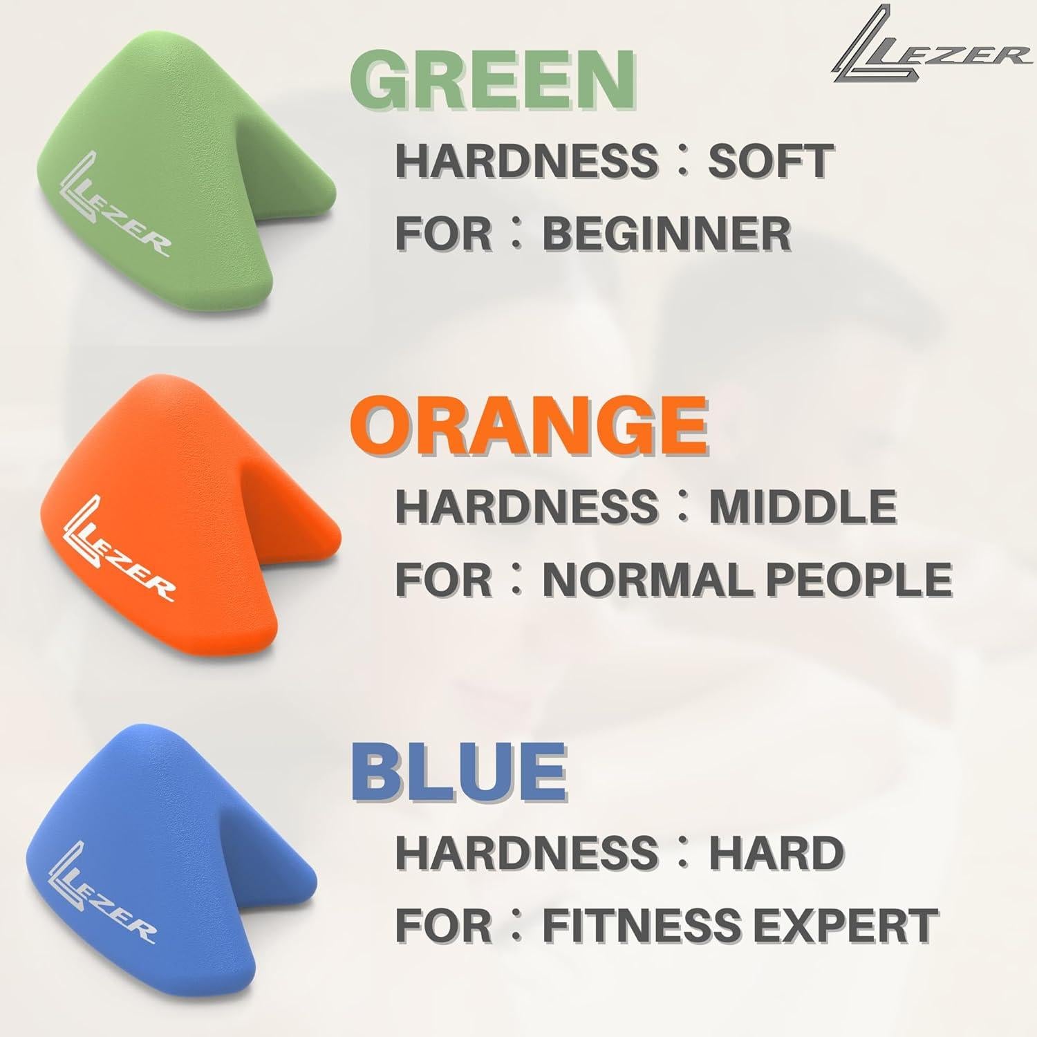 Bola de Masaje Manual LEZER M20-B, Alivio Miofascial 7.5 cm