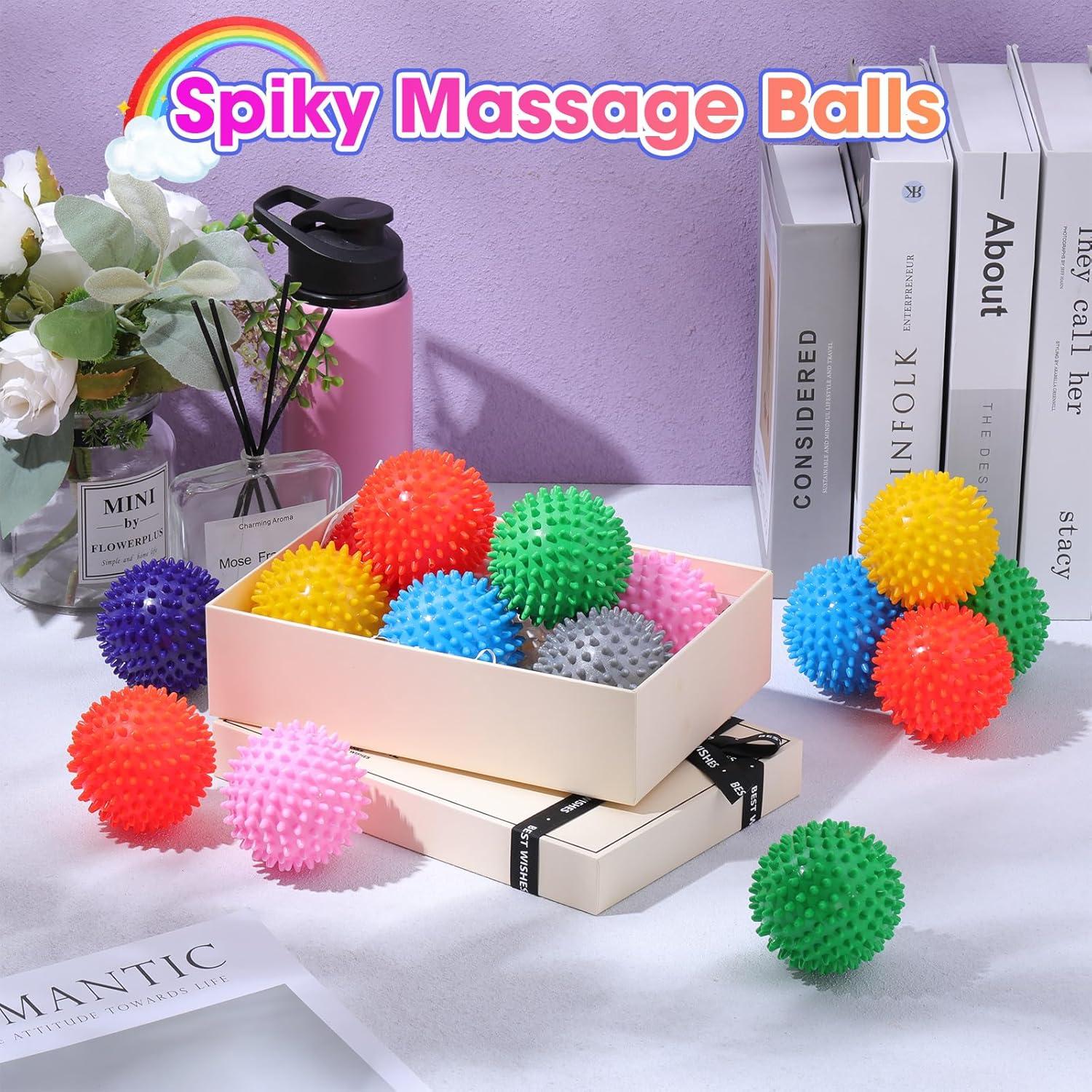 Pelotas de Masaje Espinosas Liliful - 36 Pcs, 7.62 cm