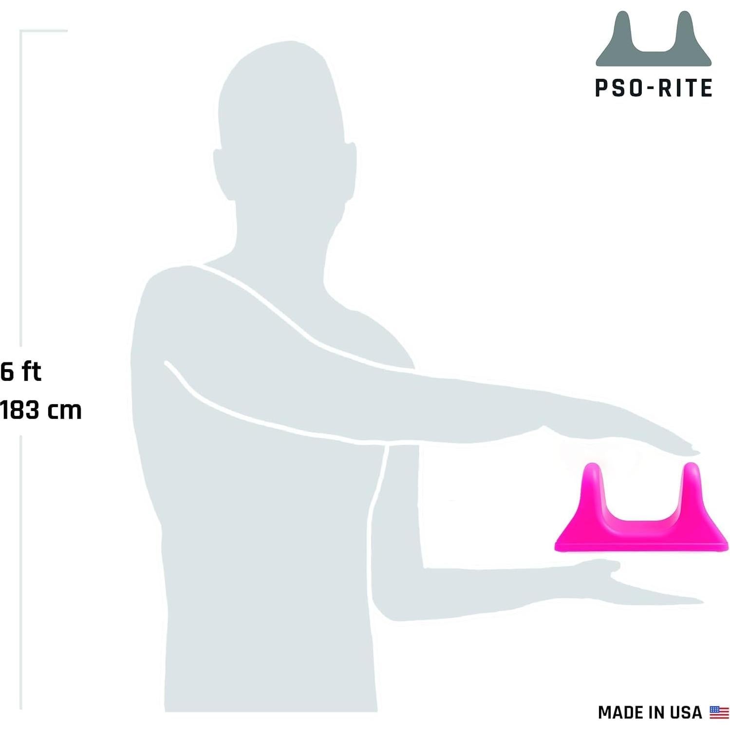 PSO-RITE Herramienta de Masaje Psoas y Tejido Profundo - Negro