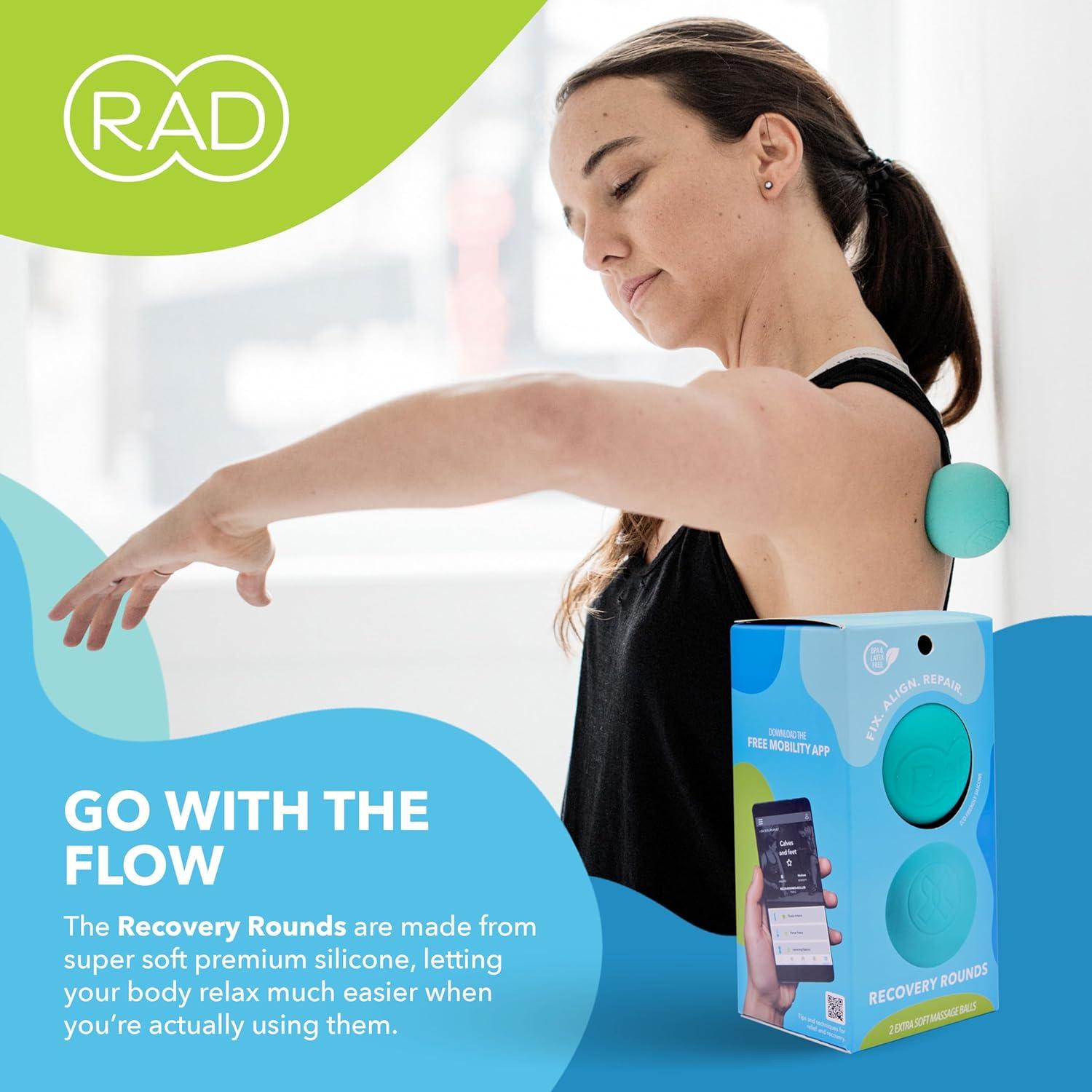 Pelotas de Masaje RAD Recovery Rounds - 2 Unidades Suaves