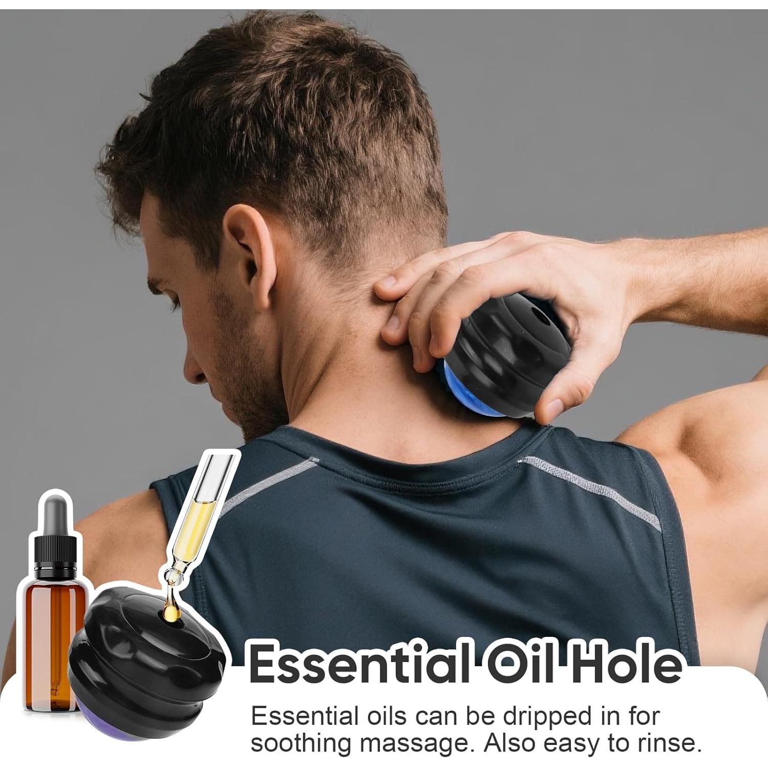 Juego de 5 Bolas de Masaje OAKDOLCHE - Alivio Muscular Ergonómico