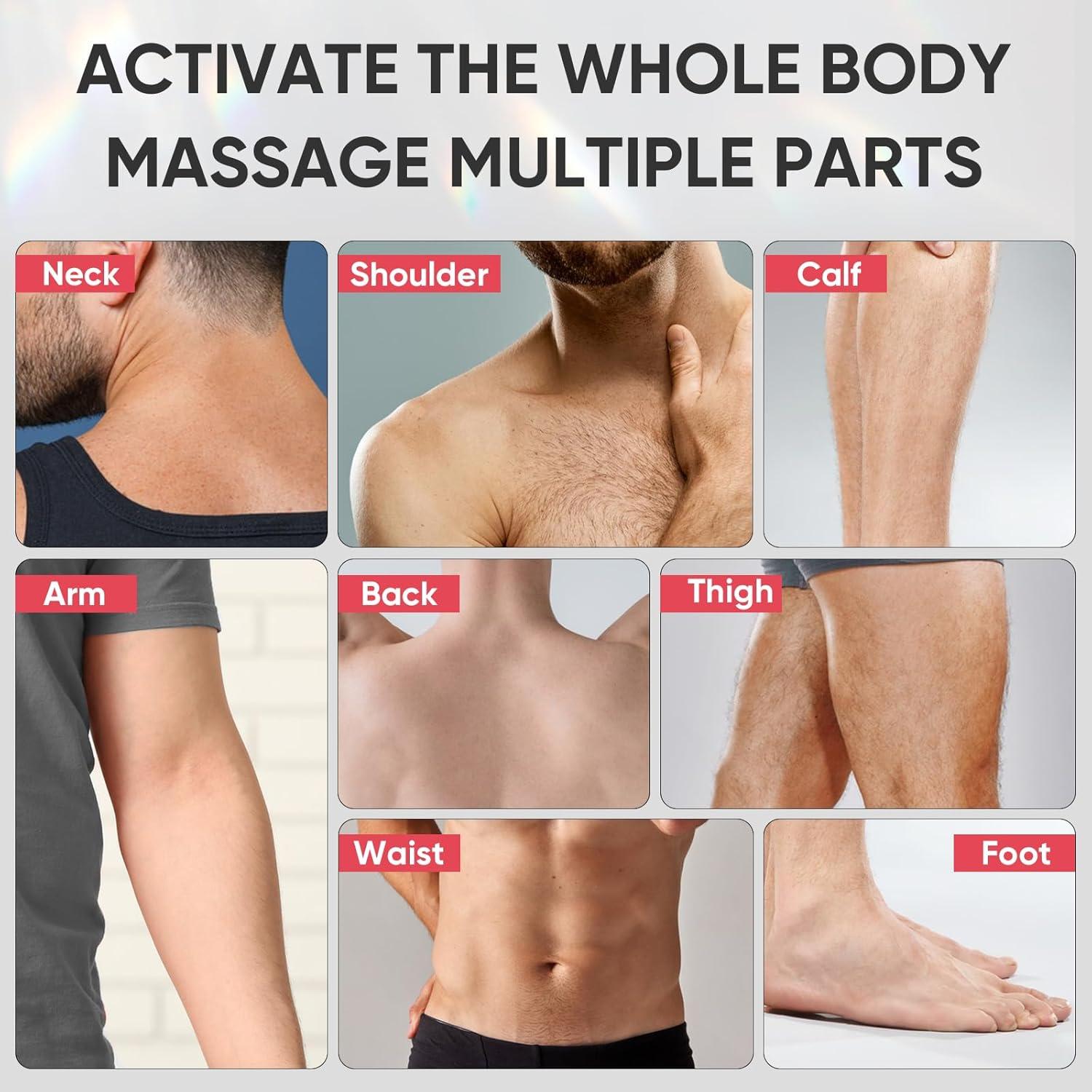 Juego de 5 Bolas de Masaje OAKDOLCHE - Alivio Muscular Ergonómico