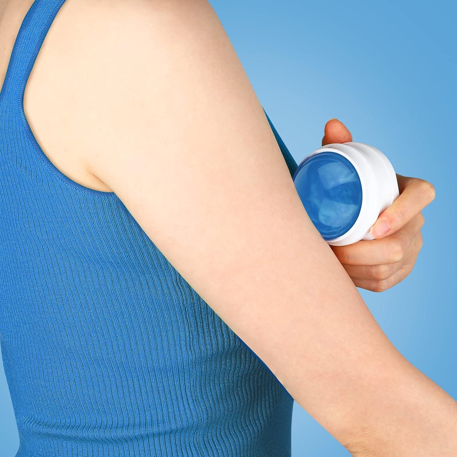 Bola de Masaje YESMET Azul para Alivio Muscular y Articular