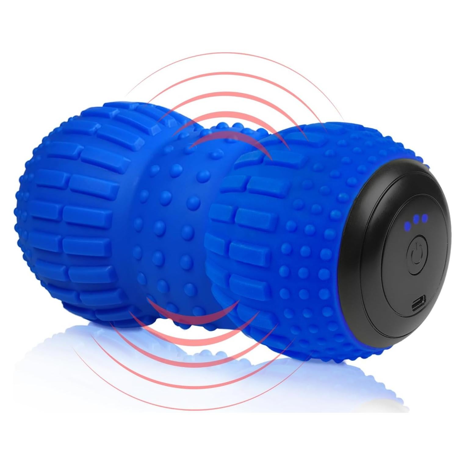 Bola de Masaje Vibrante ZeenKind para Alivio Muscular 4 Velocidades