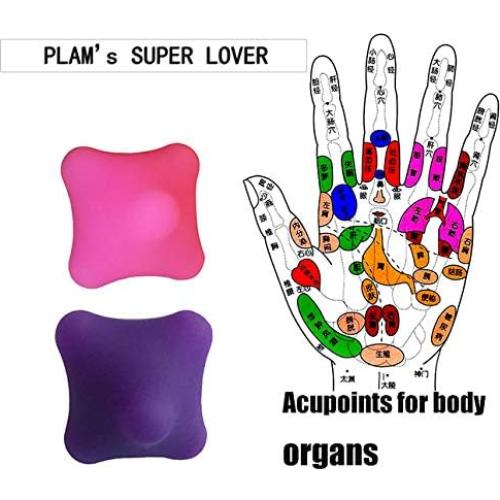 Bolas de Masaje de Mano LOLBUY - Alivio de Dolor y Estrés 2PCS