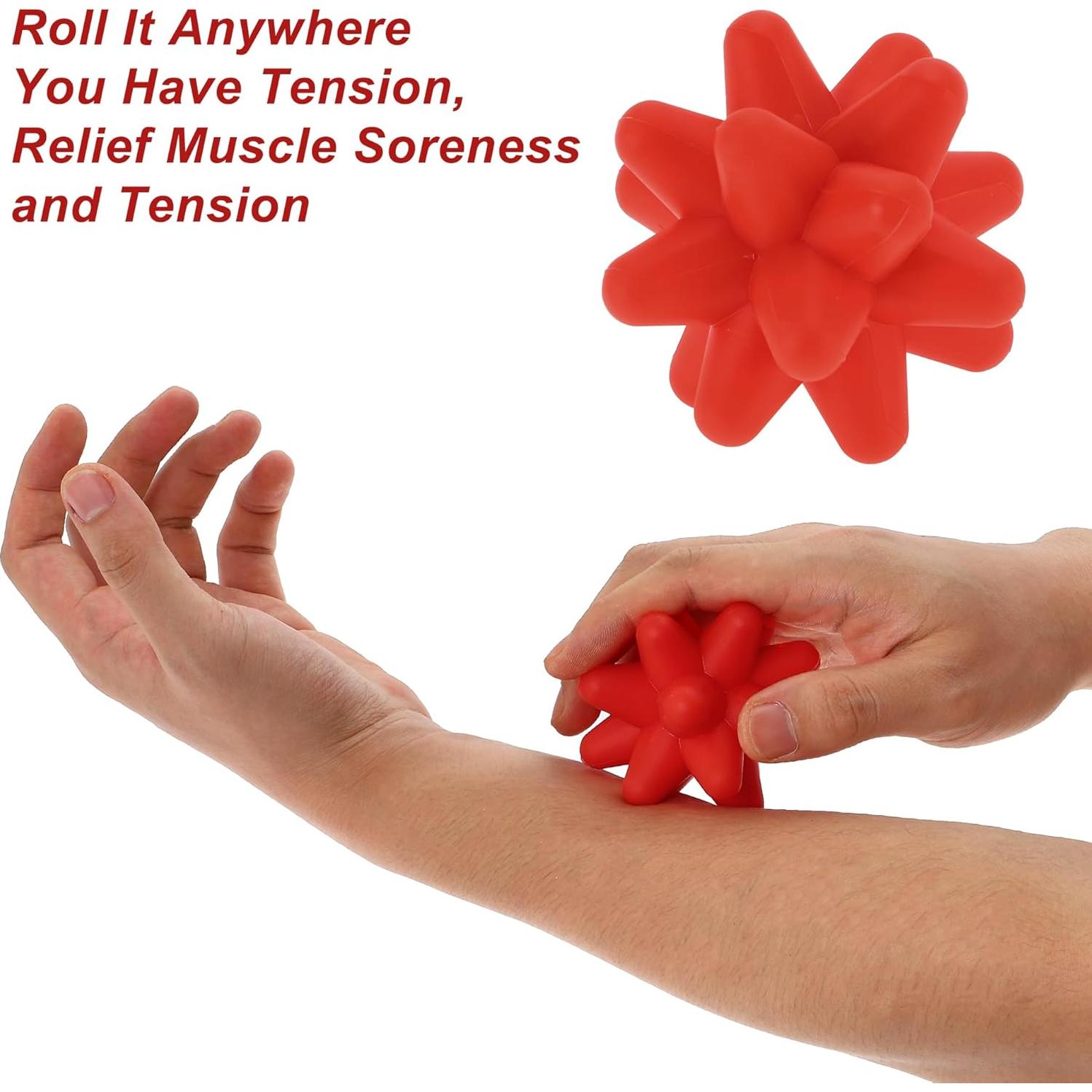 Bola de Masaje de Silicona VOCOSTE para Liberación Miofascial