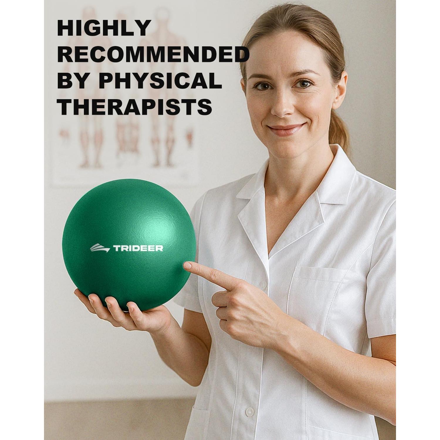 Bola de Ejercicio Trideer 22.86 cm Antideslizante Verde