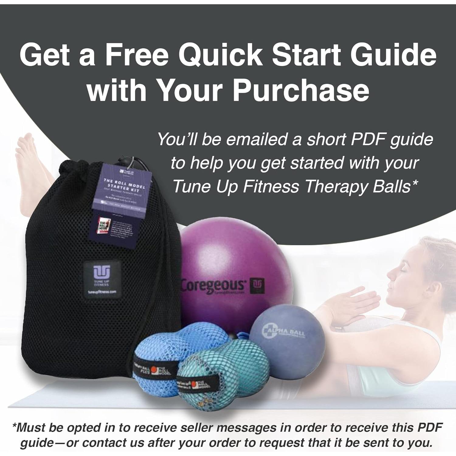 Pelota de Terapia Coregeous Tune Up Fitness 19 cm Alivio Estrés