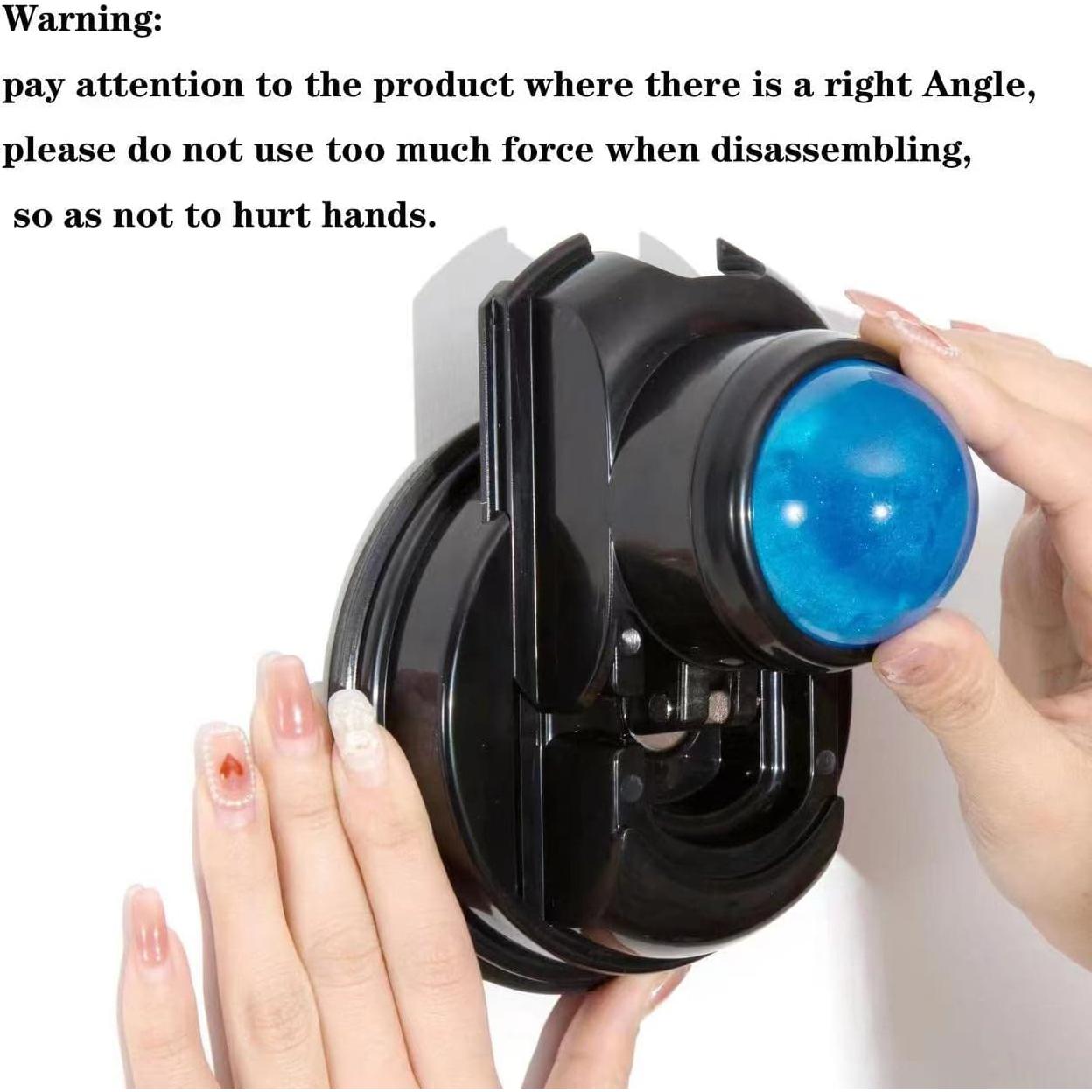 Rodillo de Masaje Montable con Ventosa Genérico 13x12cm