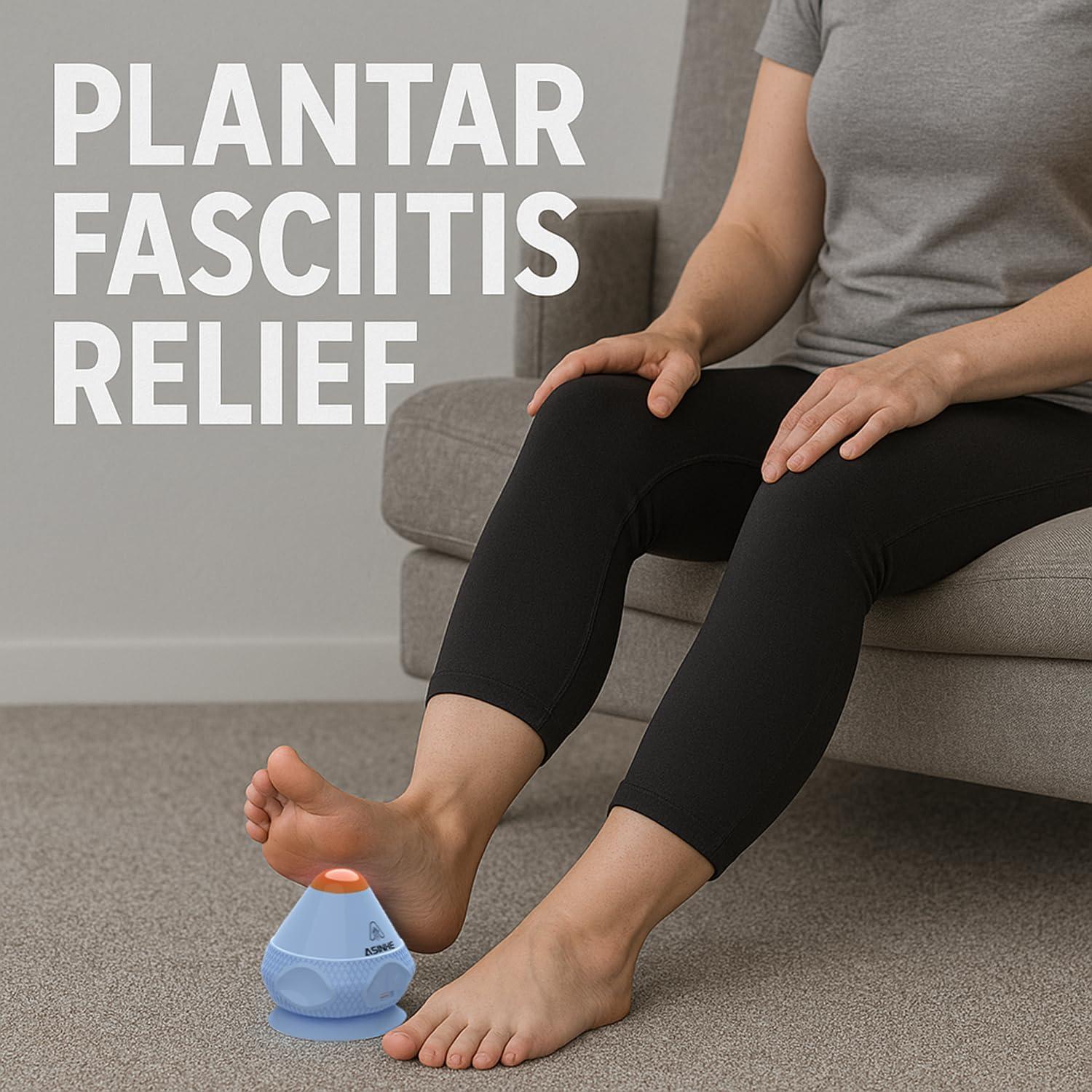 Bola de Masaje Vibrante con Calor Asinhe 6.6cm Portátil