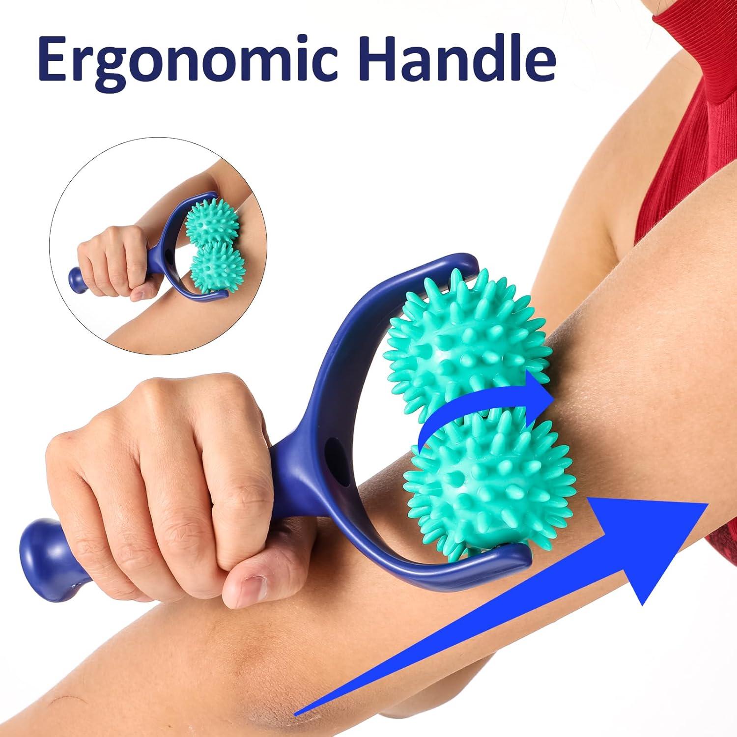 Rodillo de Masaje Espinoso APLZGMG 20x11x5.5cm Alivio Dolor