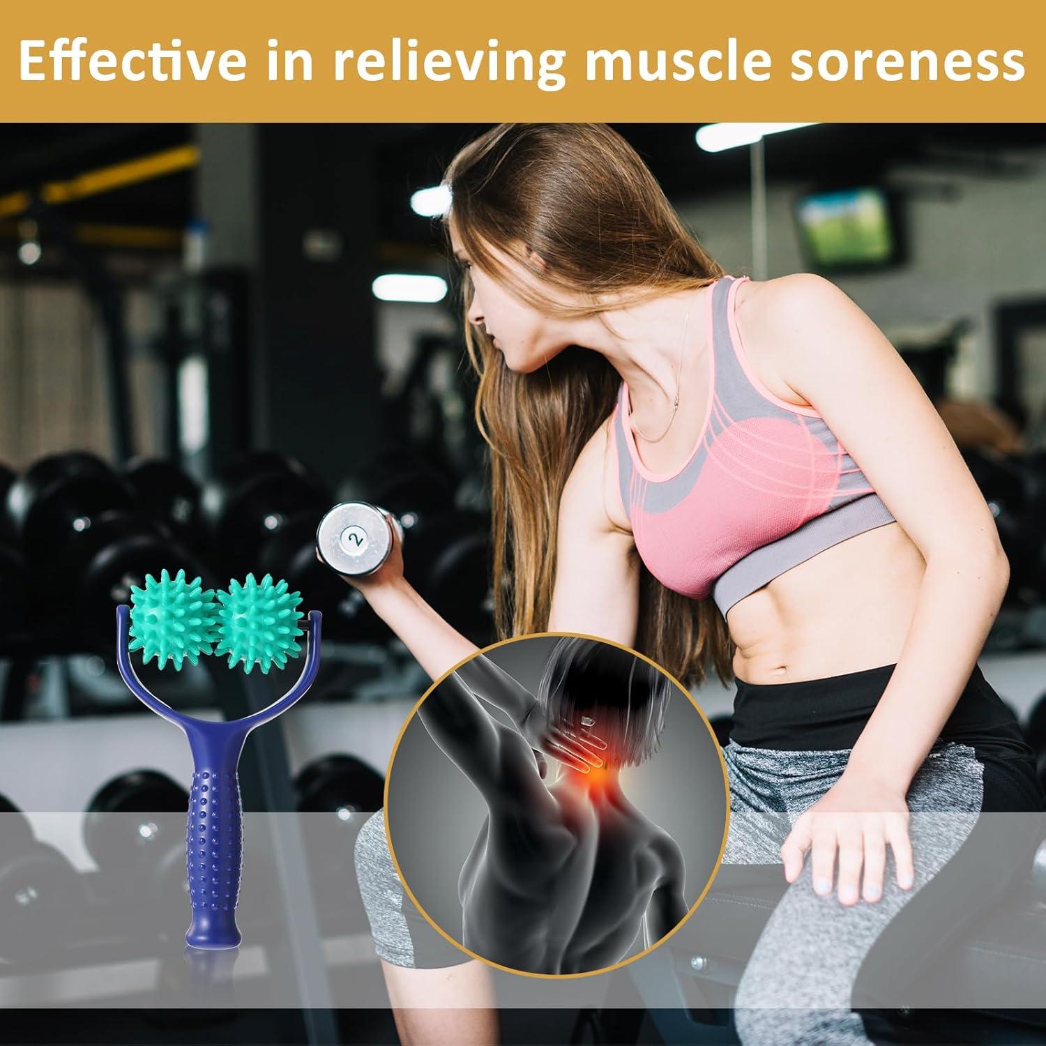 Rodillo de Masaje Espinoso APLZGMG 20x11x5.5cm Alivio Dolor