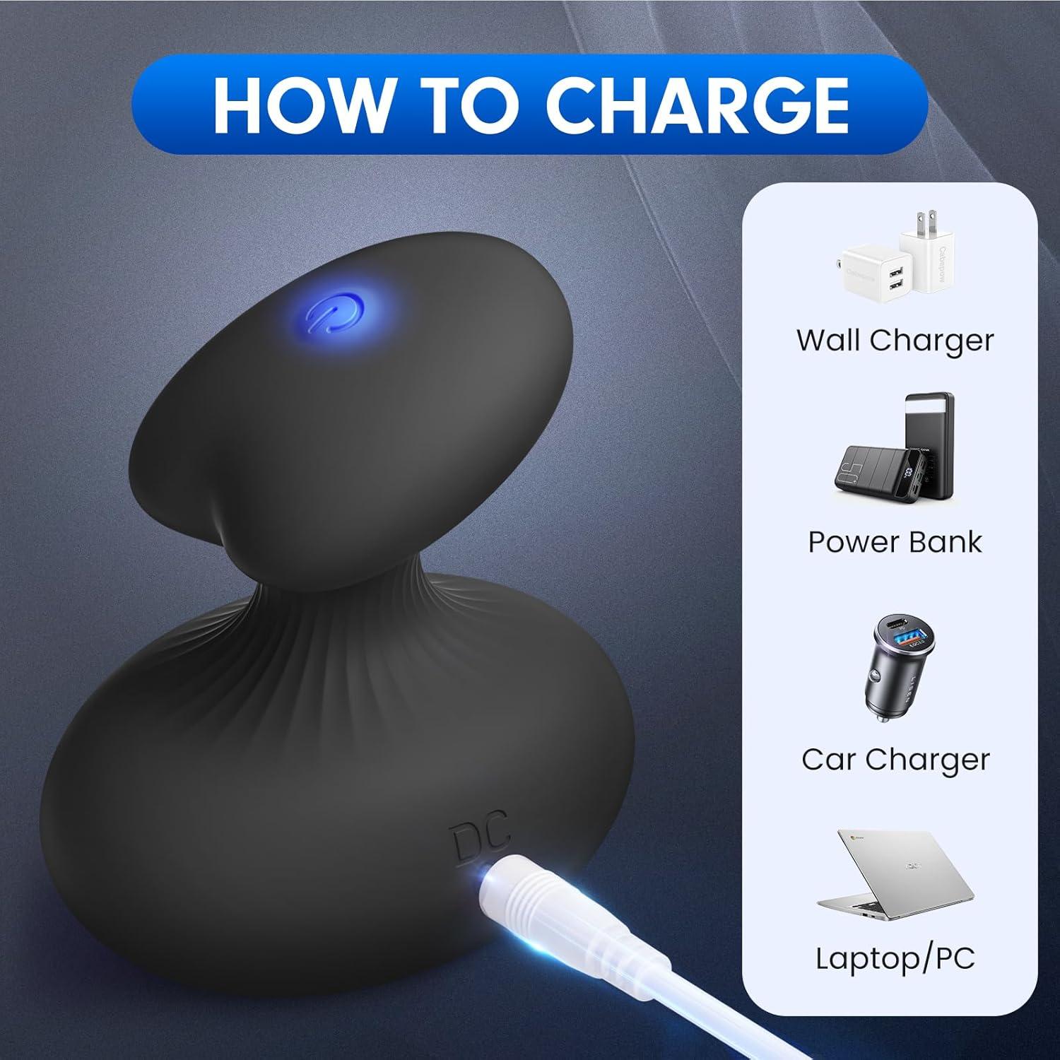 Bola de Masaje Portátil MANFLY Impermeable Recargable 240g