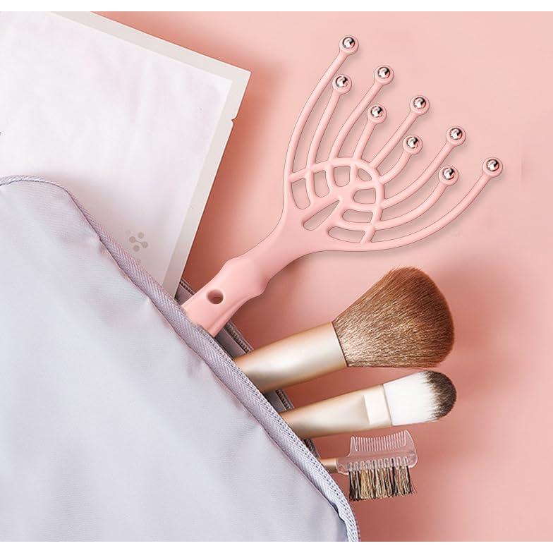 Masajeador de Cabeza y Cuero Cabelludo 9 Garras Acero