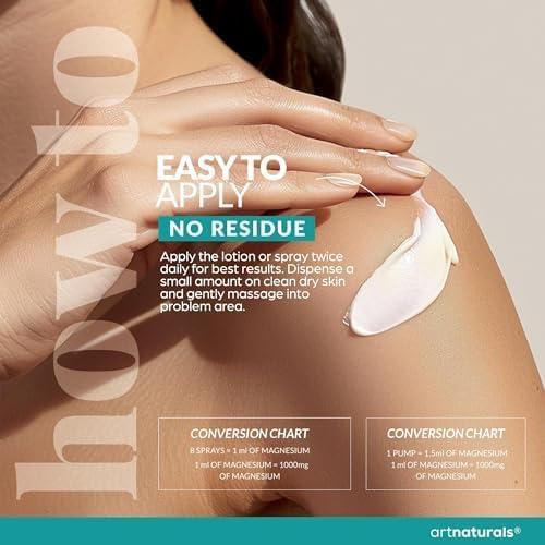 Set de Terapia de Magnesio ArtNaturals 355 ml + 236 ml