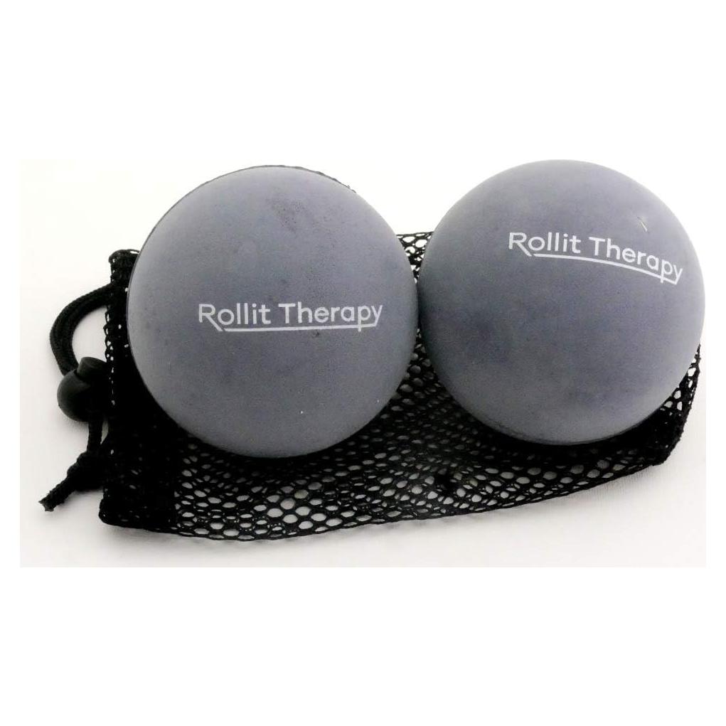 Par de Pelotas de Masaje Rollit Therapy 8.89 cm Suave