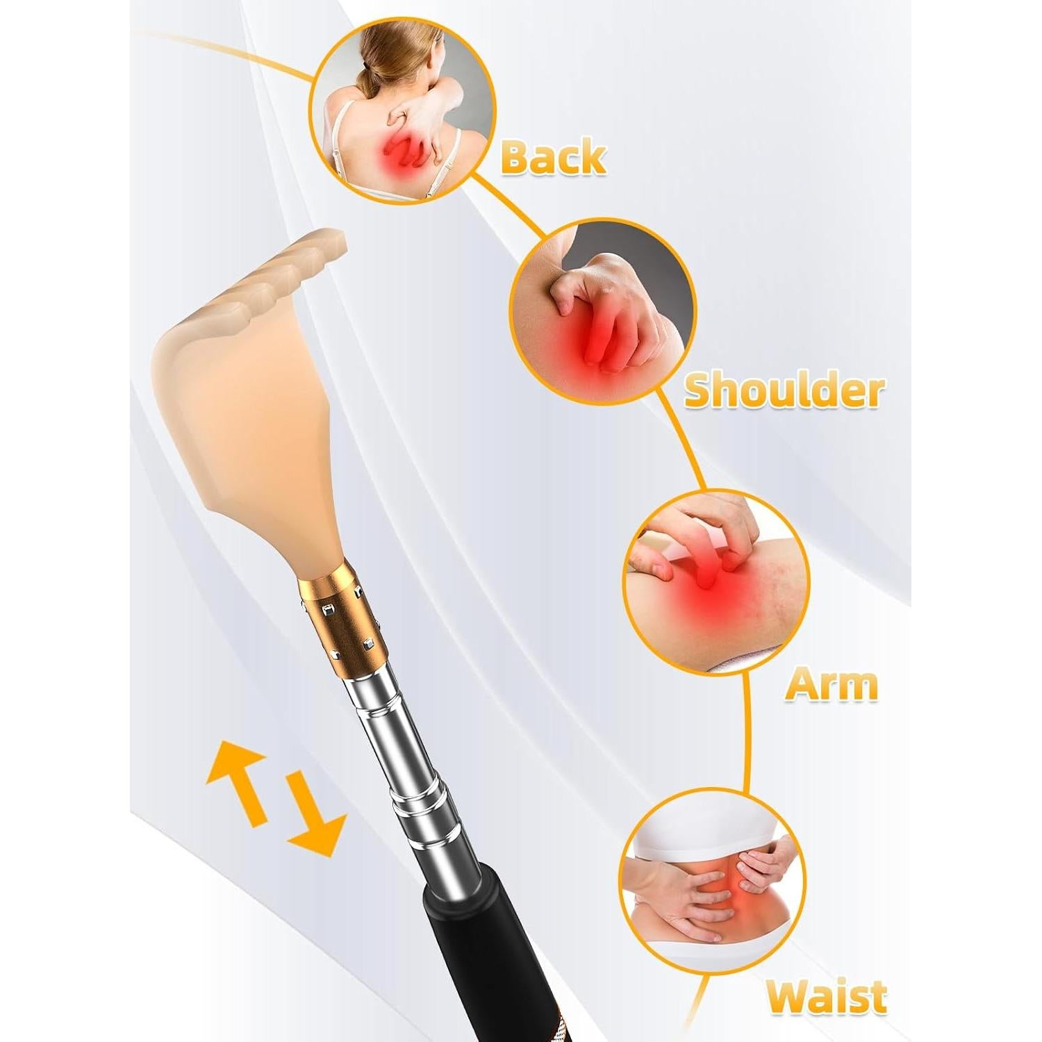 Rascador de Espalda Telescópico Ranarose 2 Pack Ajustable