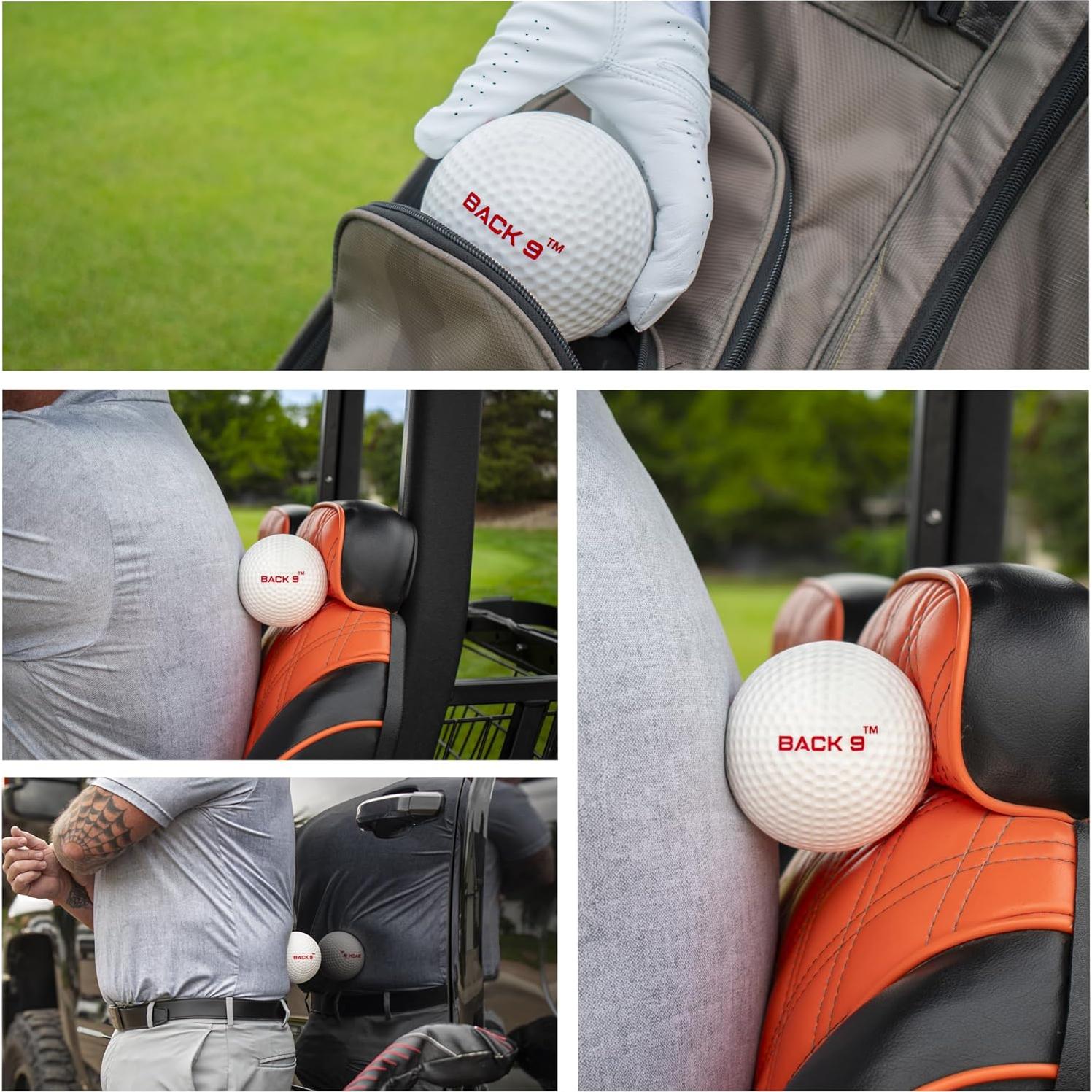 Bola de Masaje BACK 9 para Alivio Muscular y Yoga 8.89 cm