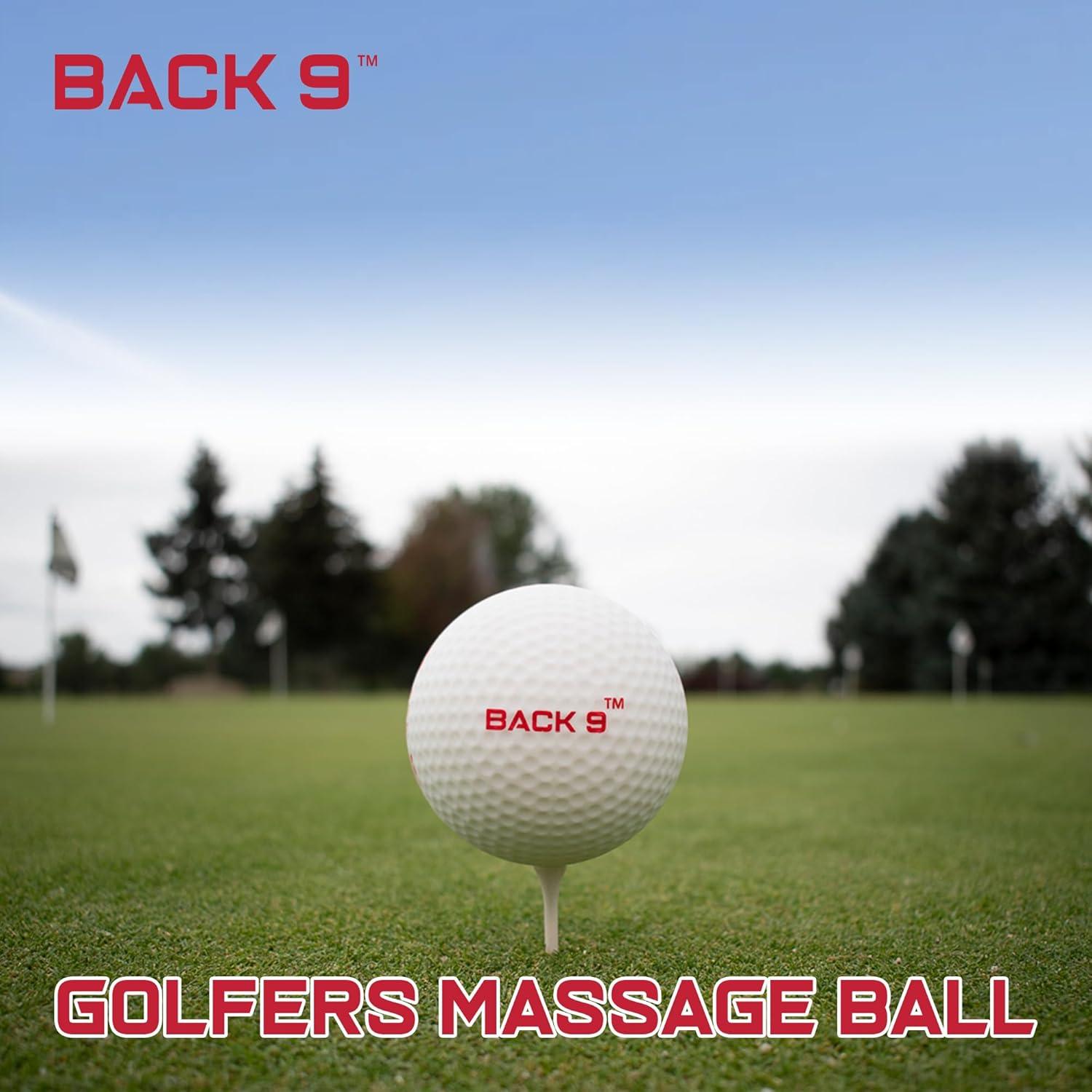 Bola de Masaje BACK 9 para Alivio Muscular y Yoga 8.89 cm