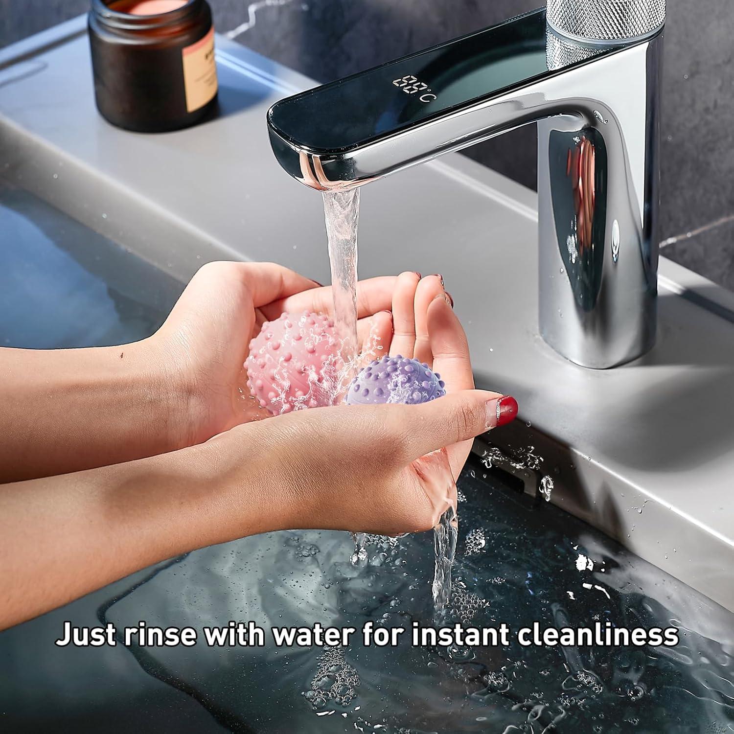 Bolas de Masaje Espinosas HSOOVZN 4 Pcs 4.83 cm Alivio Dolor