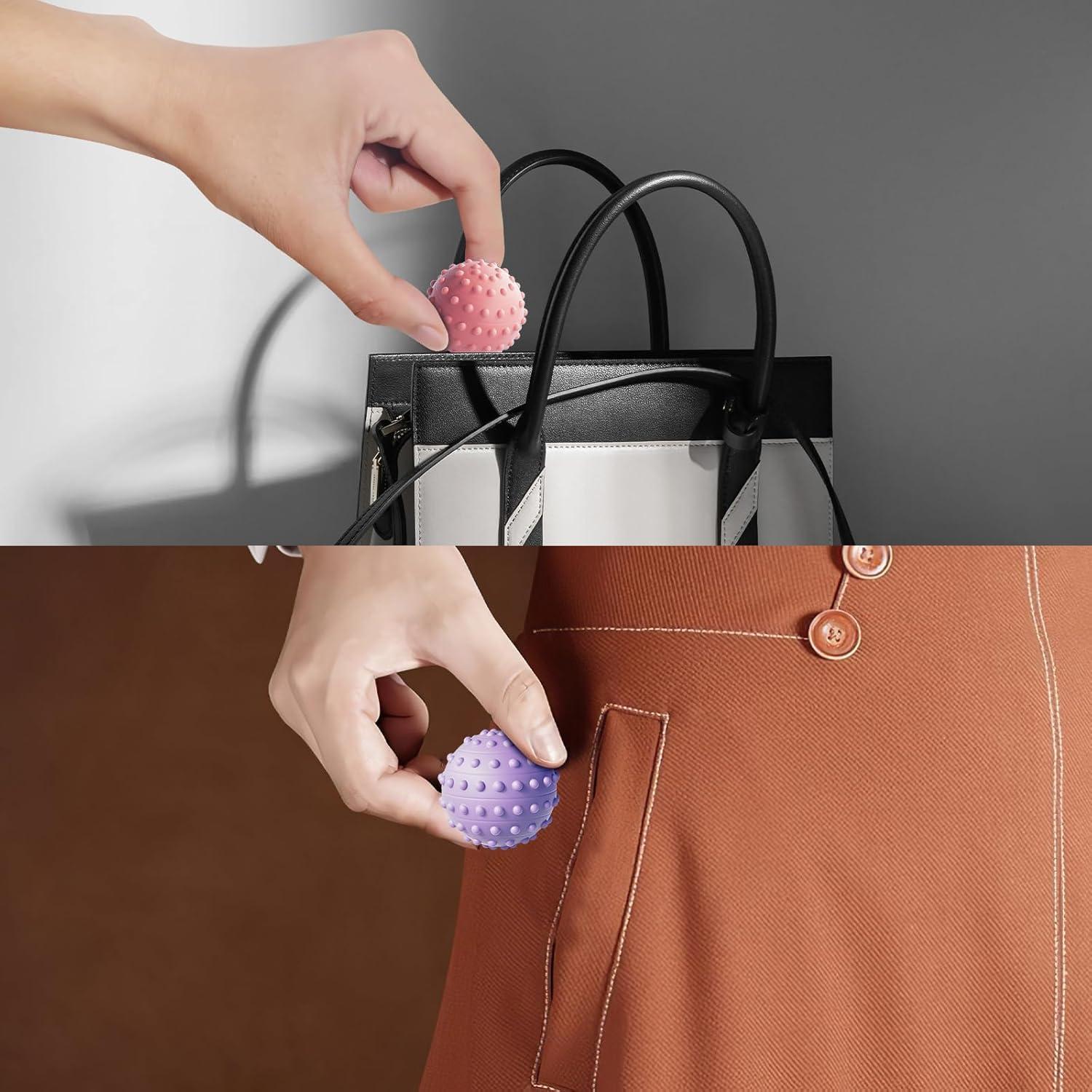 Bolas de Masaje Espinosas HSOOVZN 4 Pcs 4.83 cm Alivio Dolor