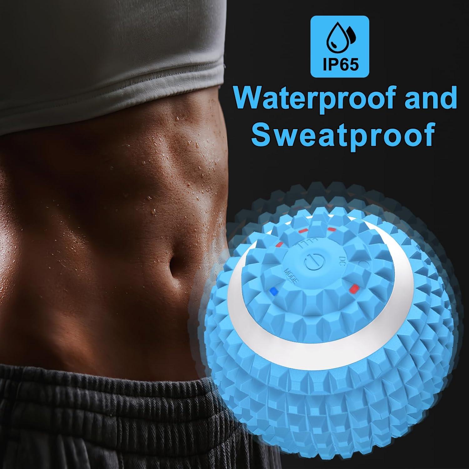 Bola de Masaje Vibrante Uppye 9.57 cm Alivio Dolor Muscular