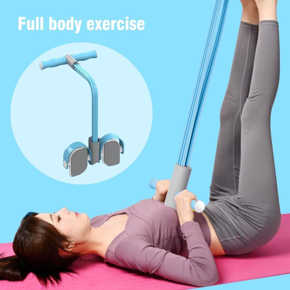 Cuerda de Resistencia JIANWEI con Pedales para Ejercicio