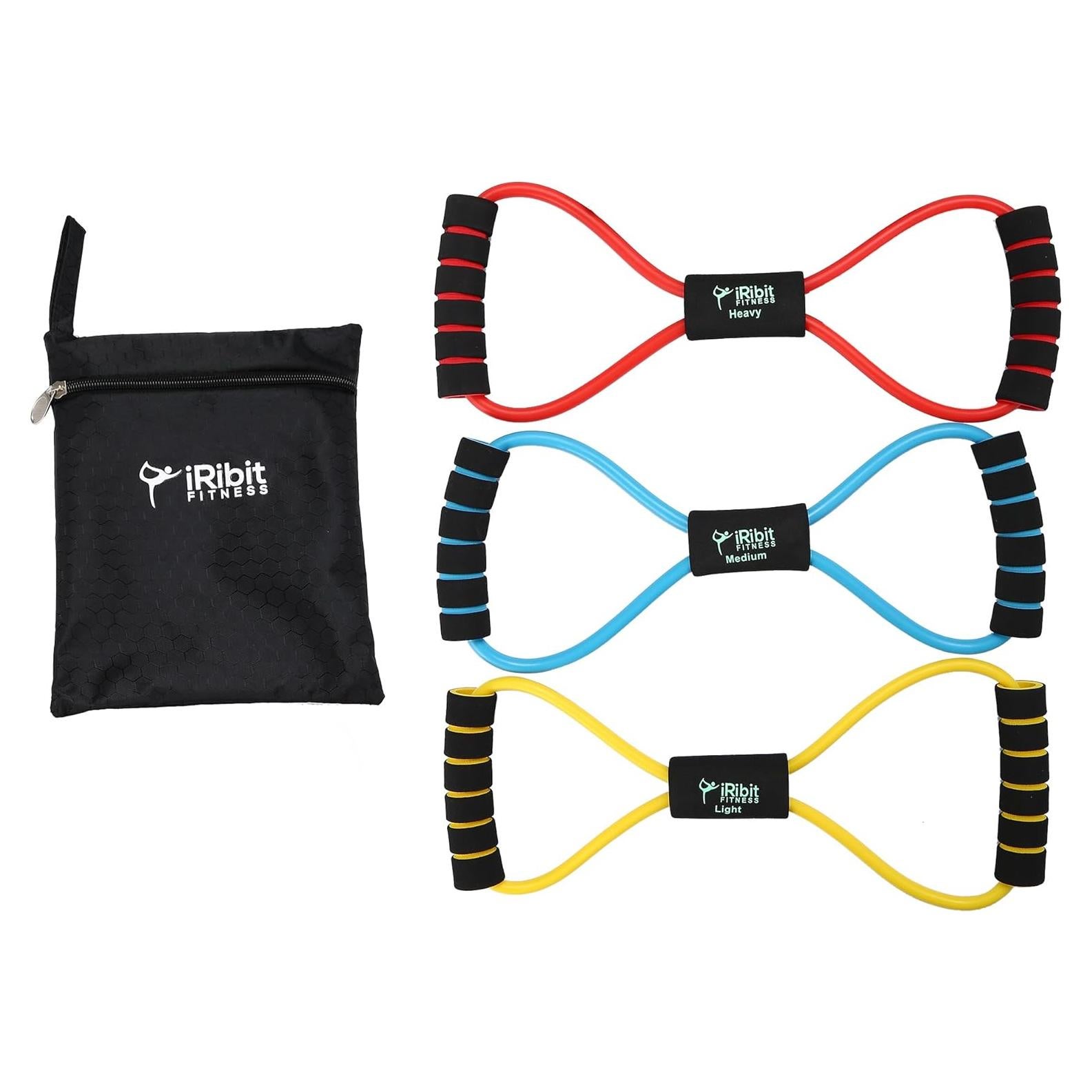 Set de 3 Bandas de Resistencia iRibit Fitness Alta Dureza