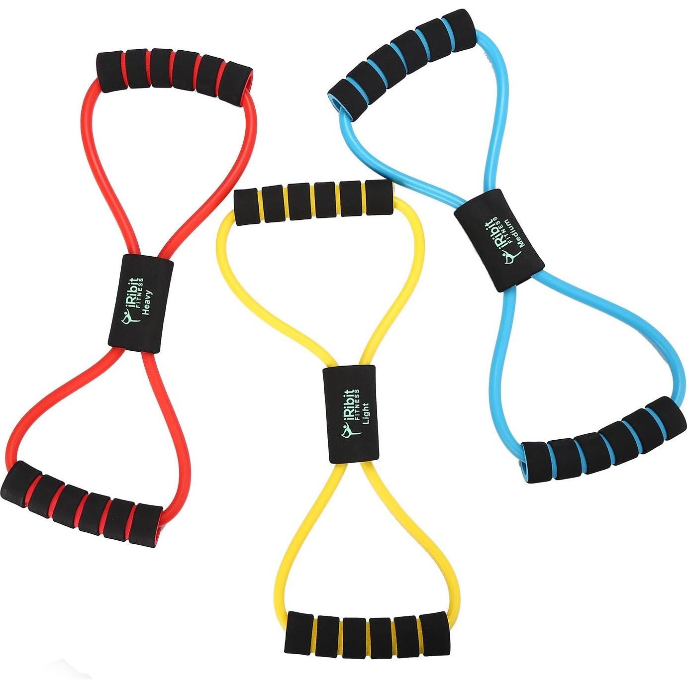Set de 3 Bandas de Resistencia iRibit Fitness Alta Dureza