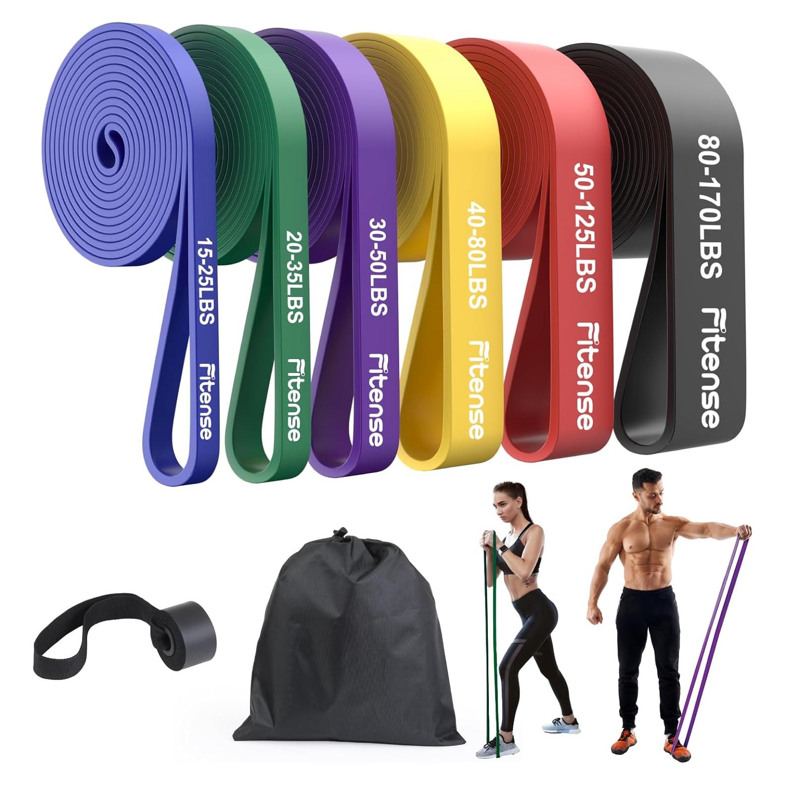 Juego de Bandas de Resistencia Fitense 6 Niveles para Pull Up