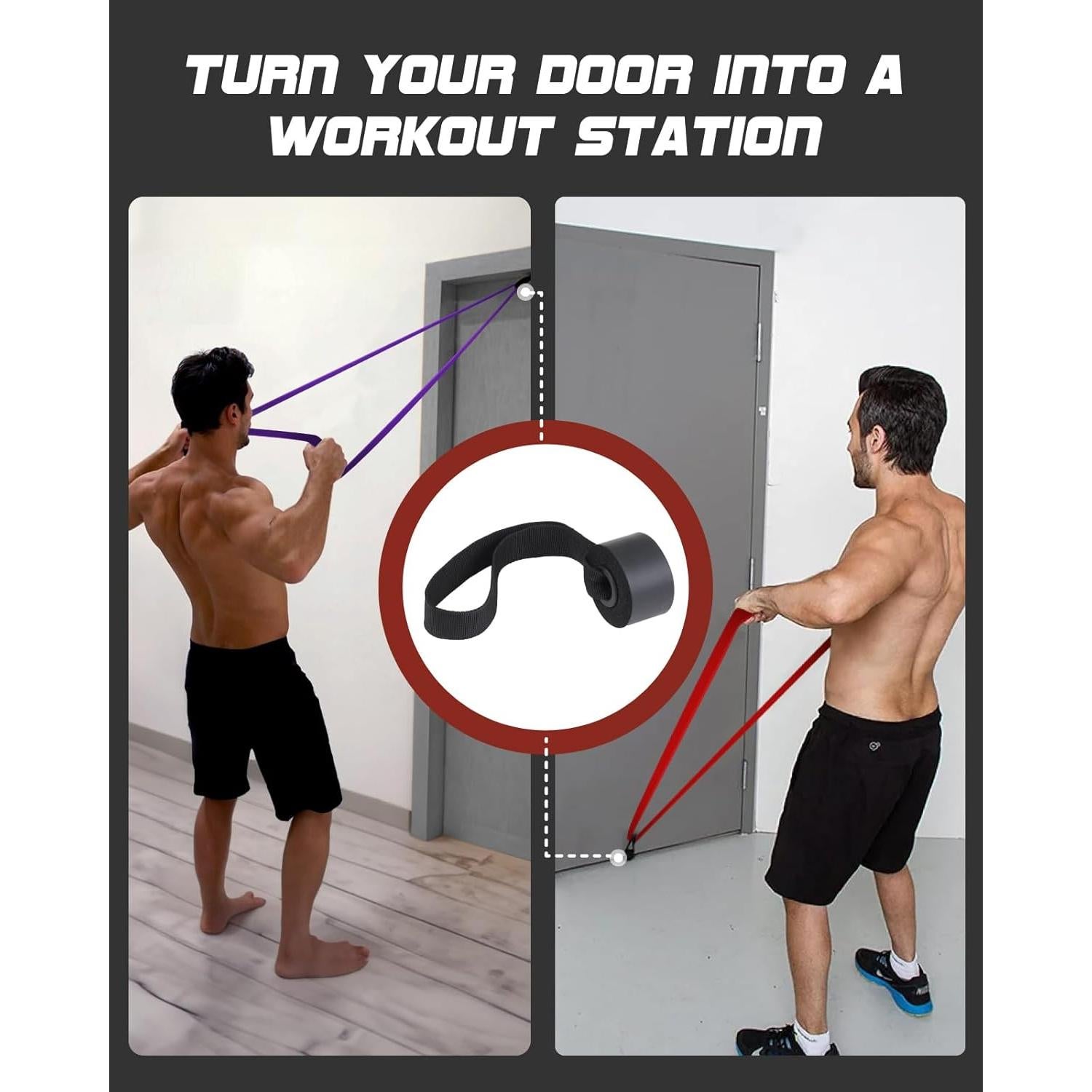 Juego de Bandas de Resistencia Fitense 6 Niveles para Pull Up