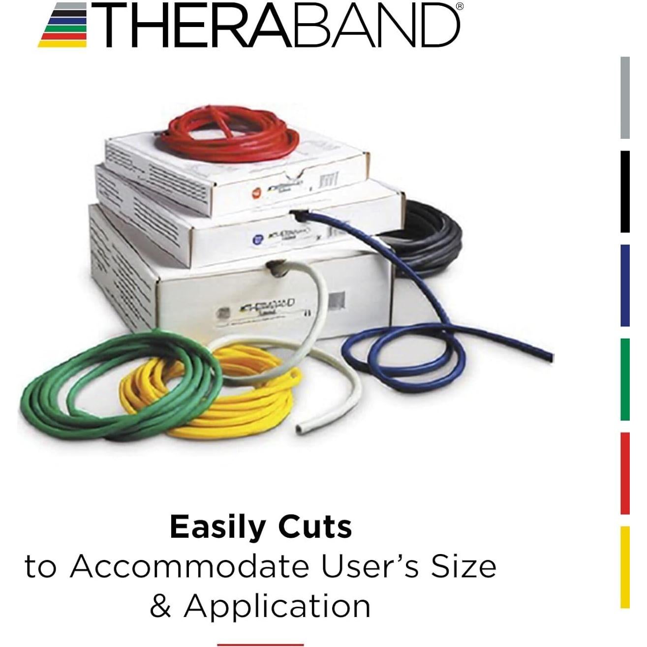 Tubo de Resistencia THERABAND Negro 127 cm Especial Pesado