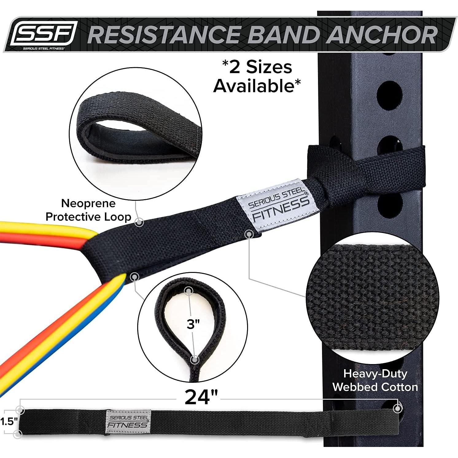 Ancla de Banda de Resistencia Serious Steel Fitness 24"