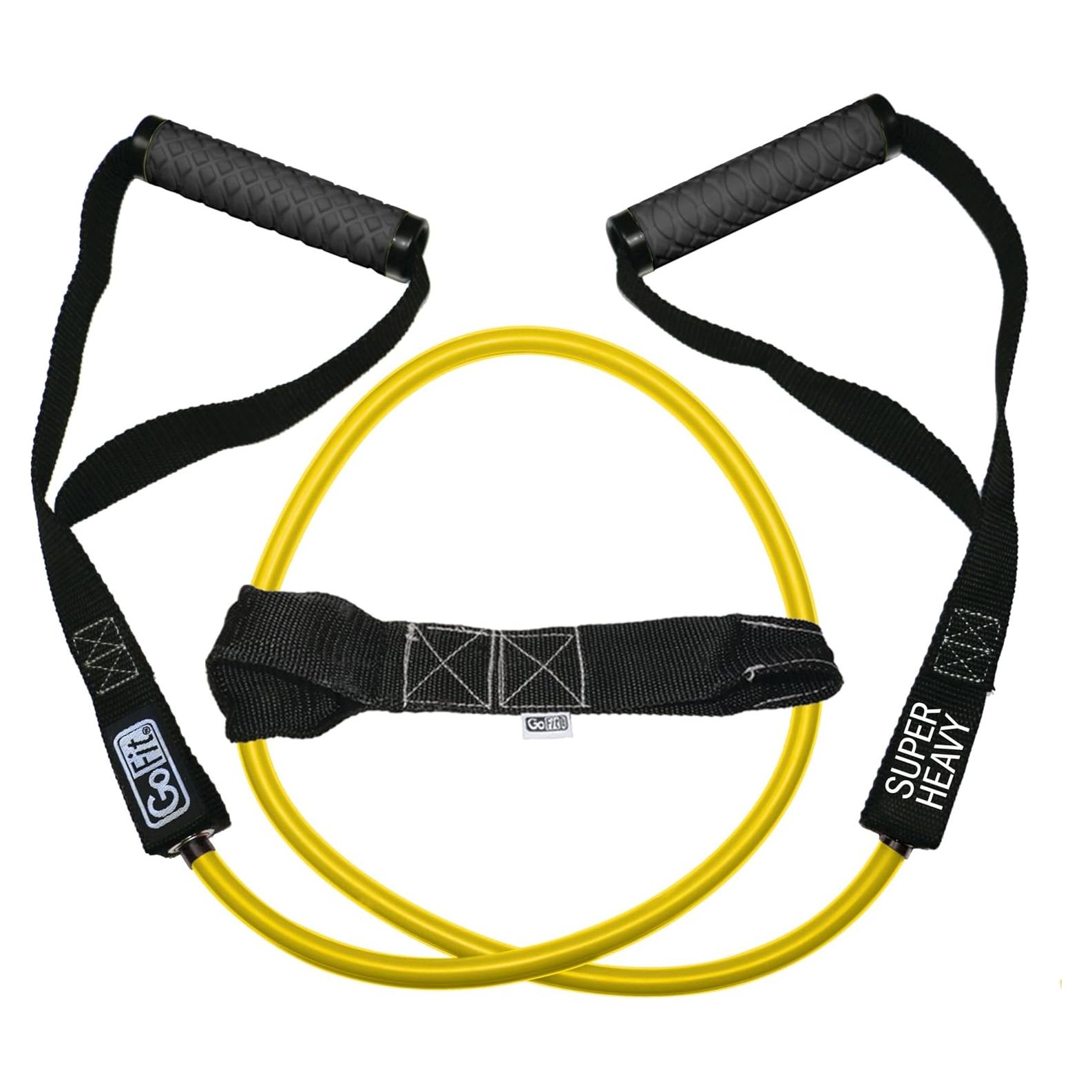 Tubo de Resistencia GoFit GF-4TUB-SH(70) 31.75 kg Amarillo